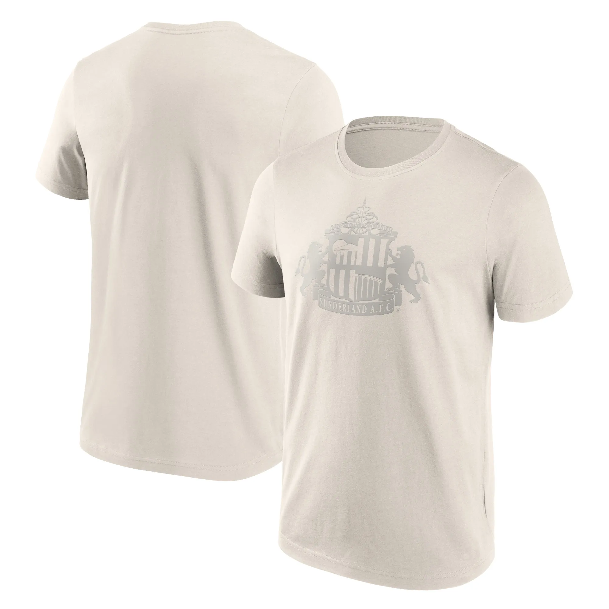 Sunderland Mono Logo Graphic T-Shirt - Off White - Mens
