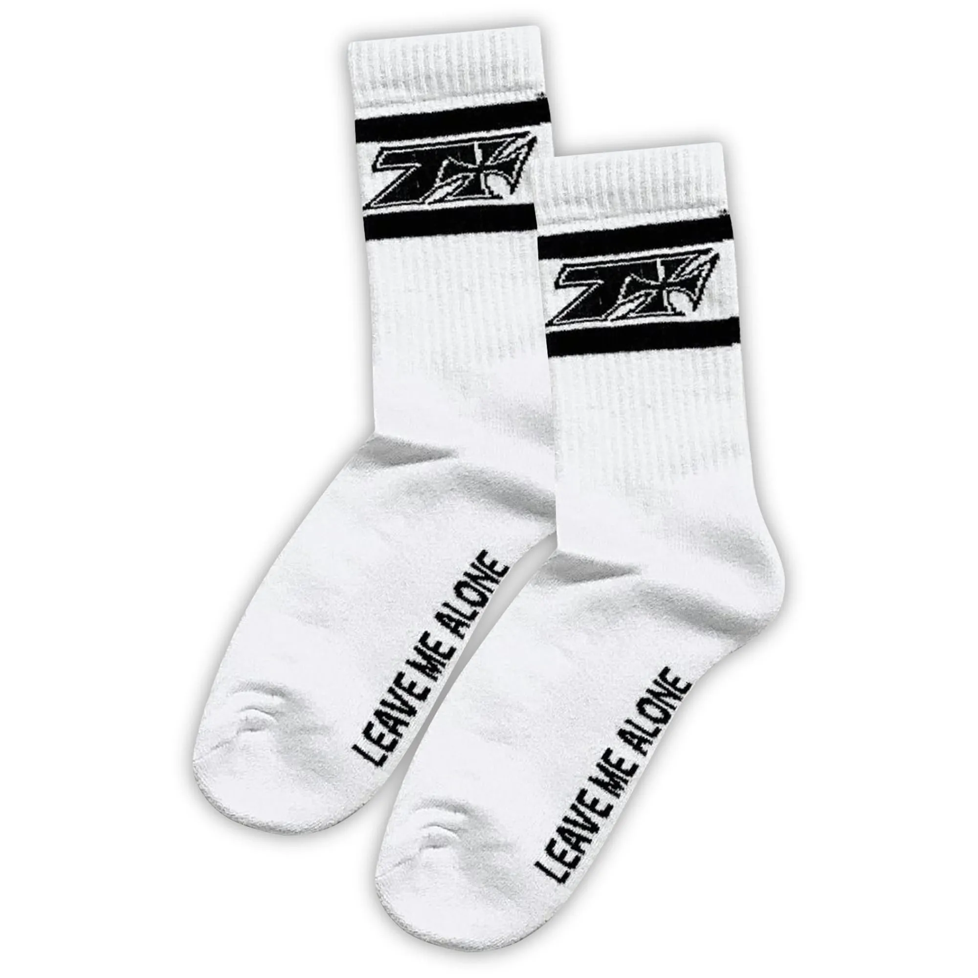 Kimi Leave Me Alone Crew Socks