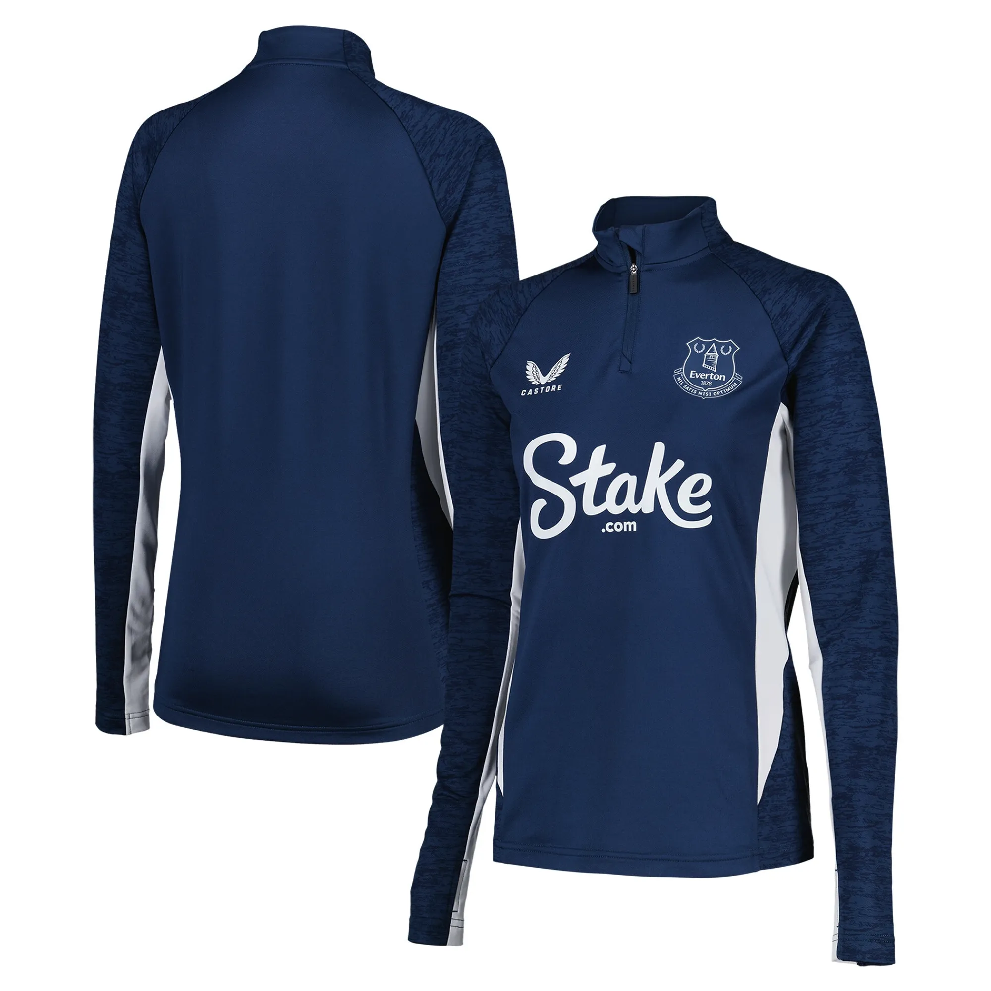Everton Castore Coaches Training Midlayer - Navy - Womens