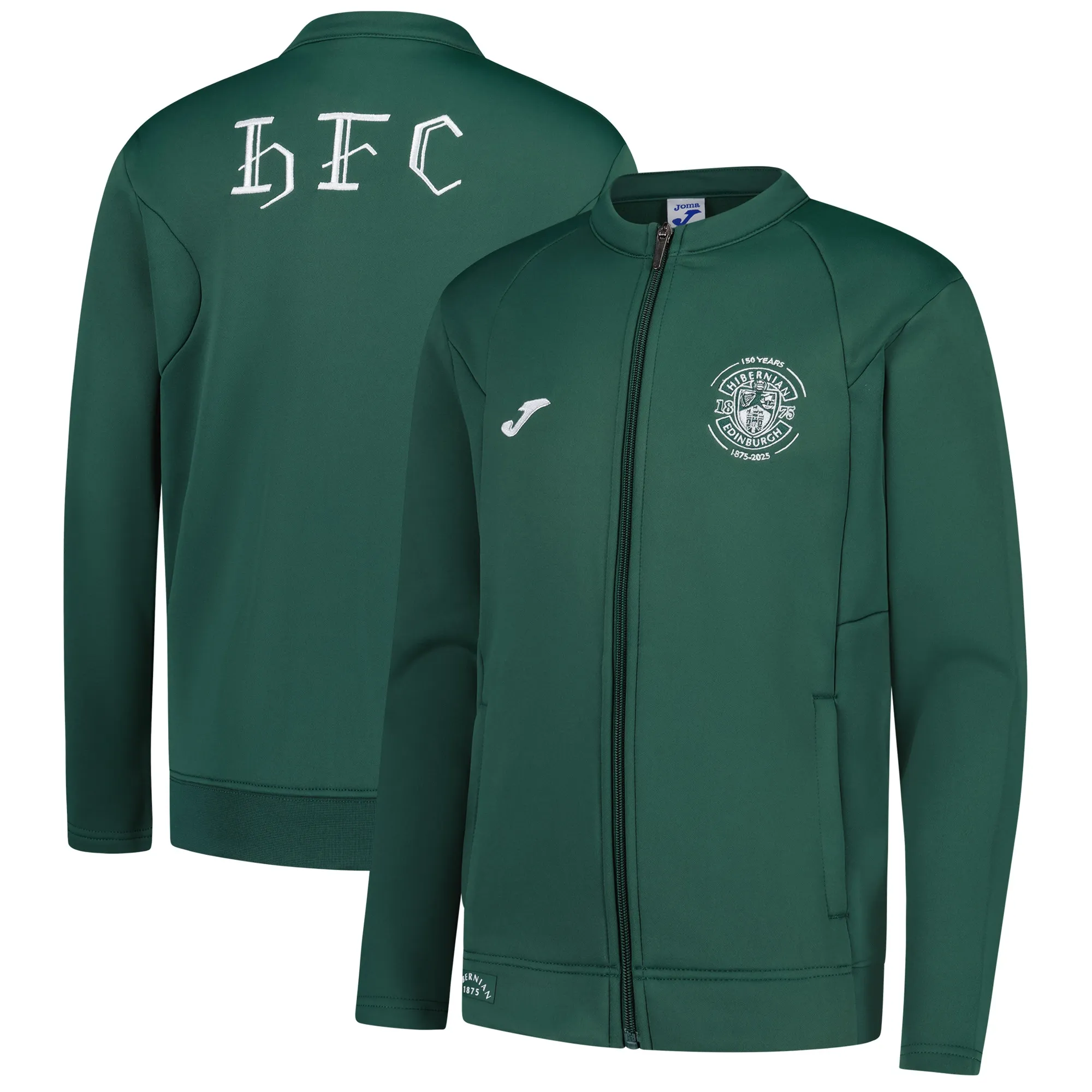 Hibernian Joma Pre Match Anthem Jacket - Green - Kids