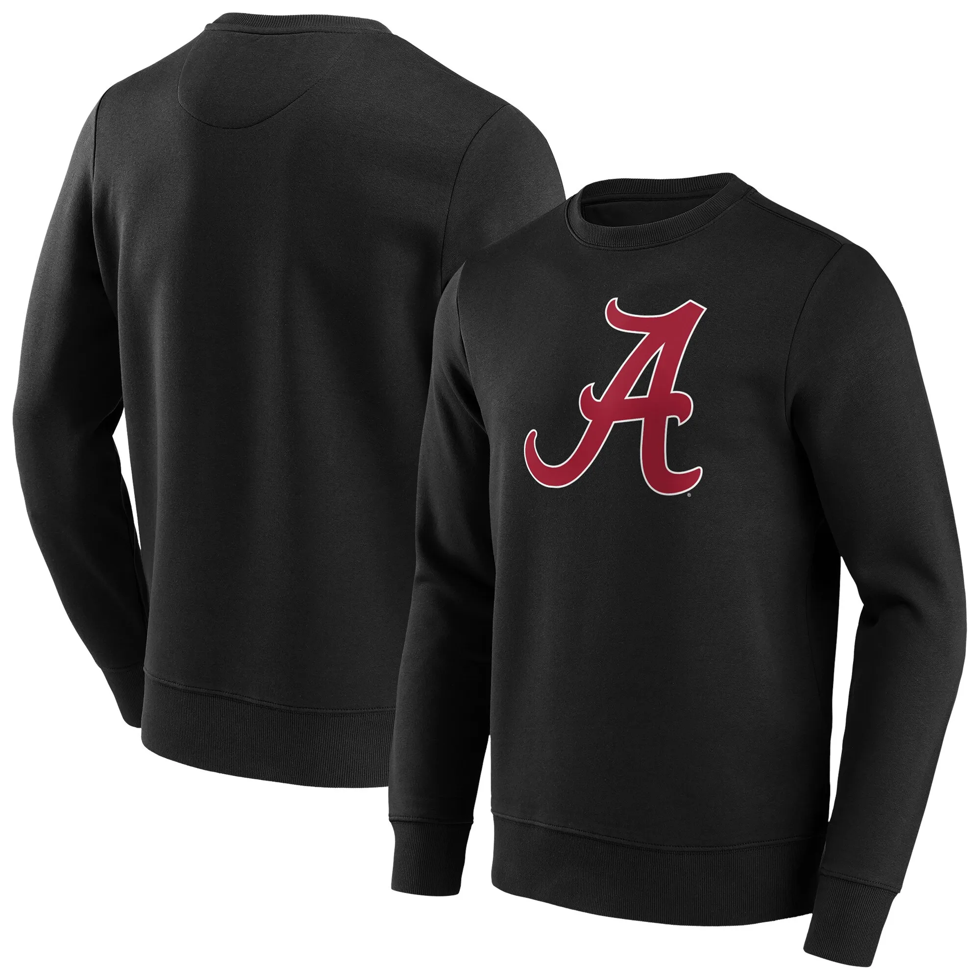 NCAA Alabama Crimson Tide Primary Logo Graphic Crew Sweatshirt - Mens