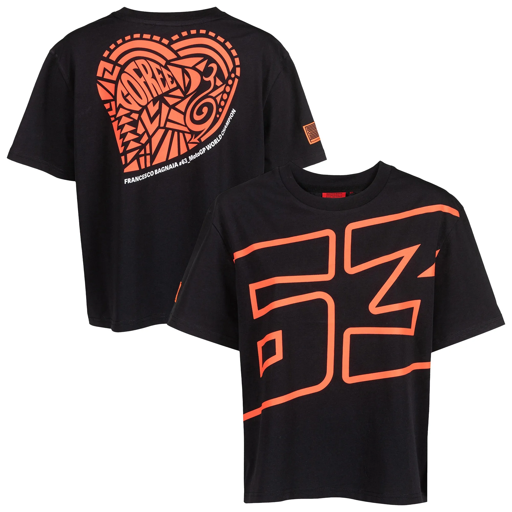 Francesco Bagnaia 63 T-Shirt - Womens