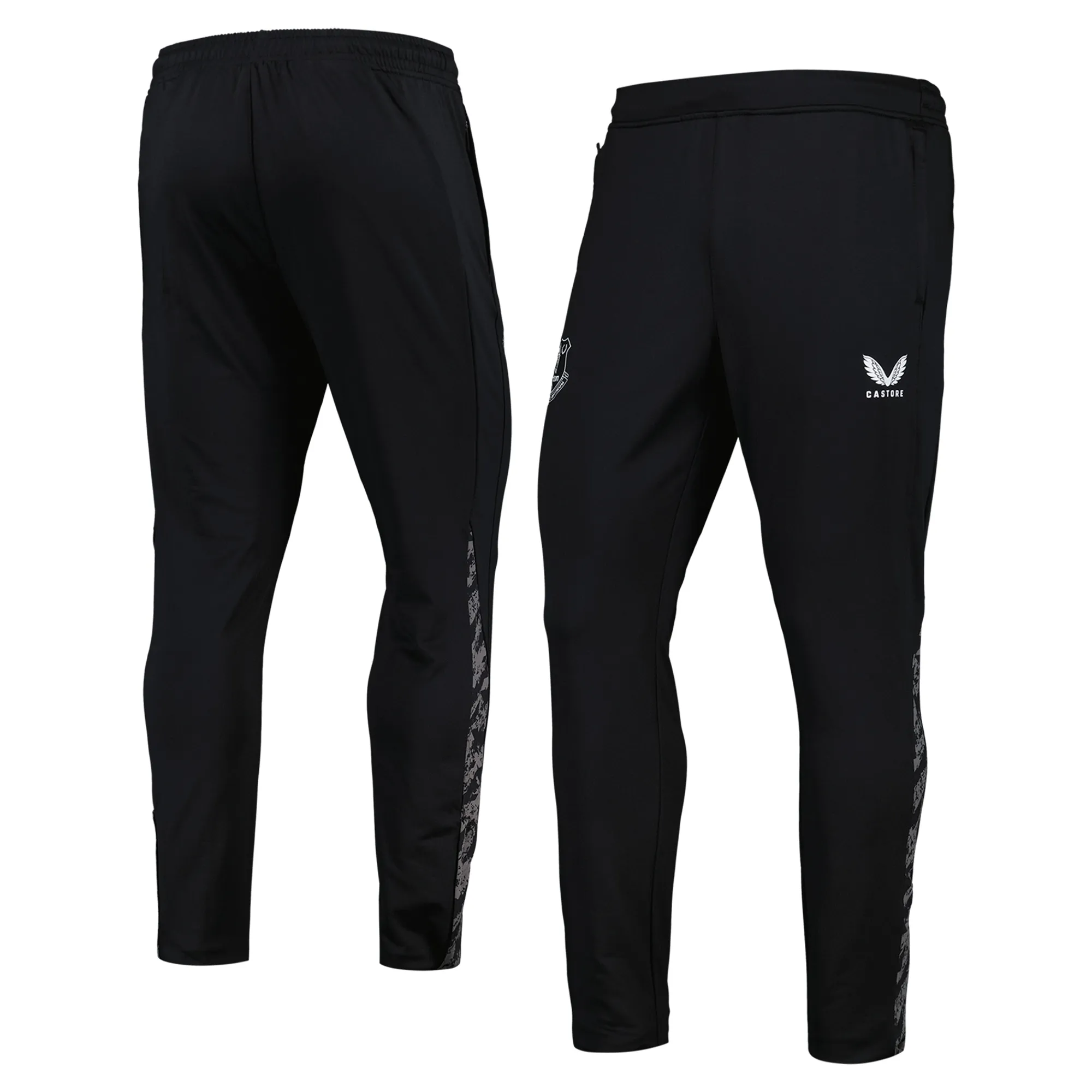Everton Castore Goalkeeper Training Zipped Pants - Black