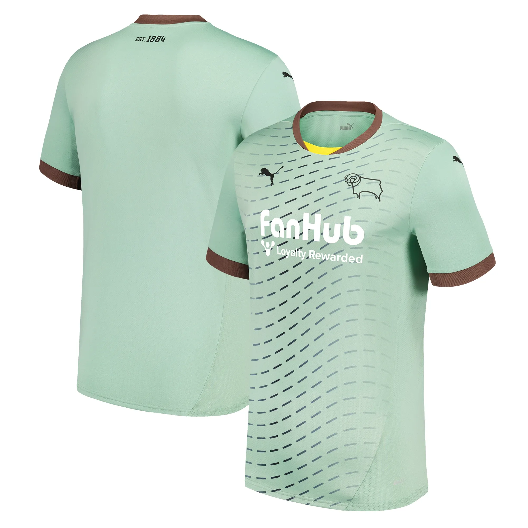 Derby County Puma Away Shirt 2024-25 - Kids