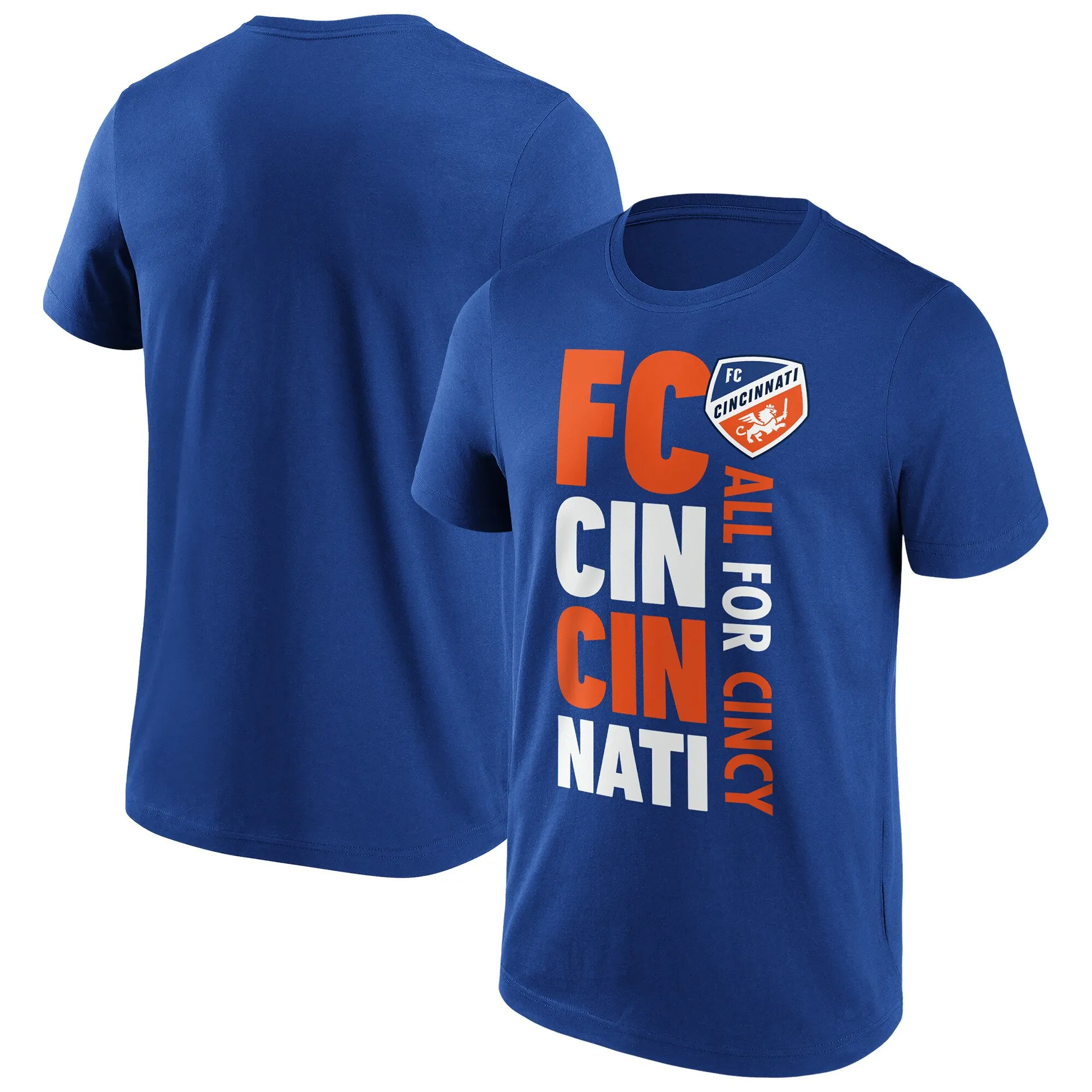 FC Cincinnati Statement Graphic T-Shirt Royal - Mens