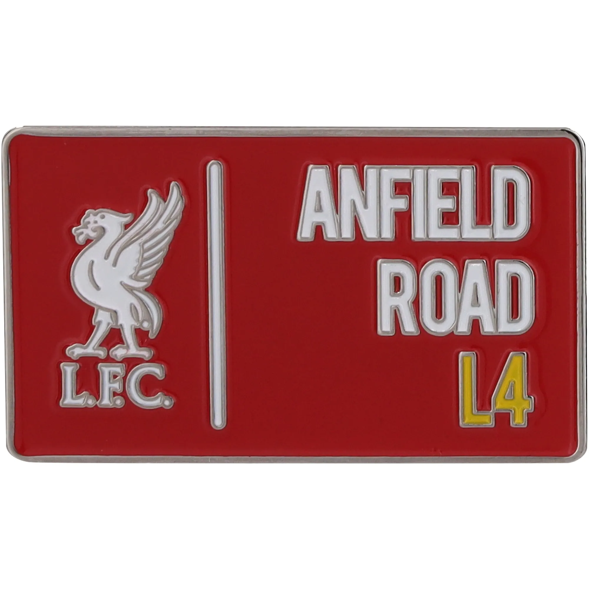 Liverpool Crest Street Sign Pin Badge