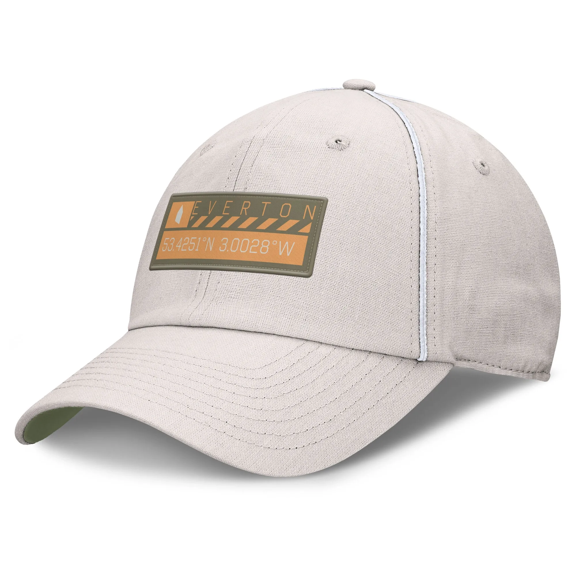 Everton Wit Unstructured Cap - White - Unisex