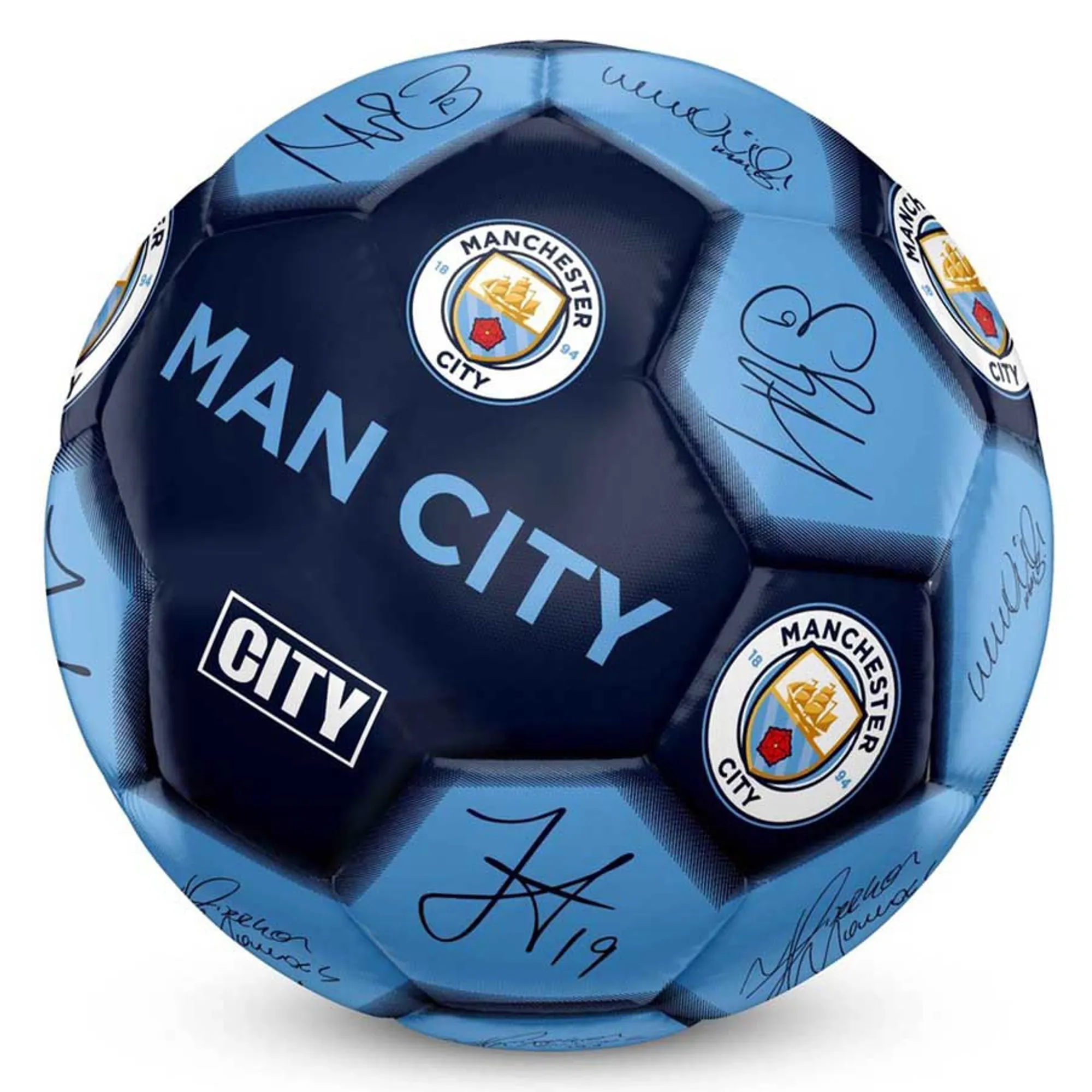 Manchester City Signature Football - 26 Panel - Size 5