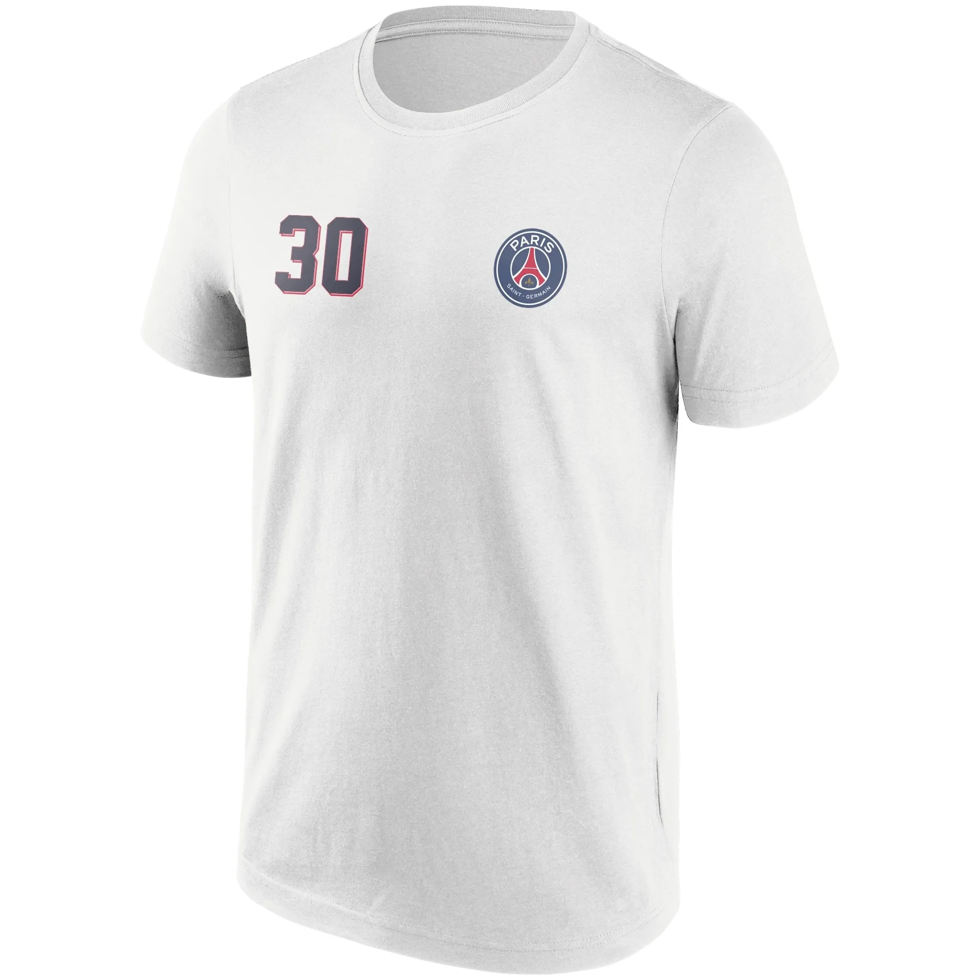 Paris Saint-Germain Messi No30 Graphic T-Shirt - White - Adults