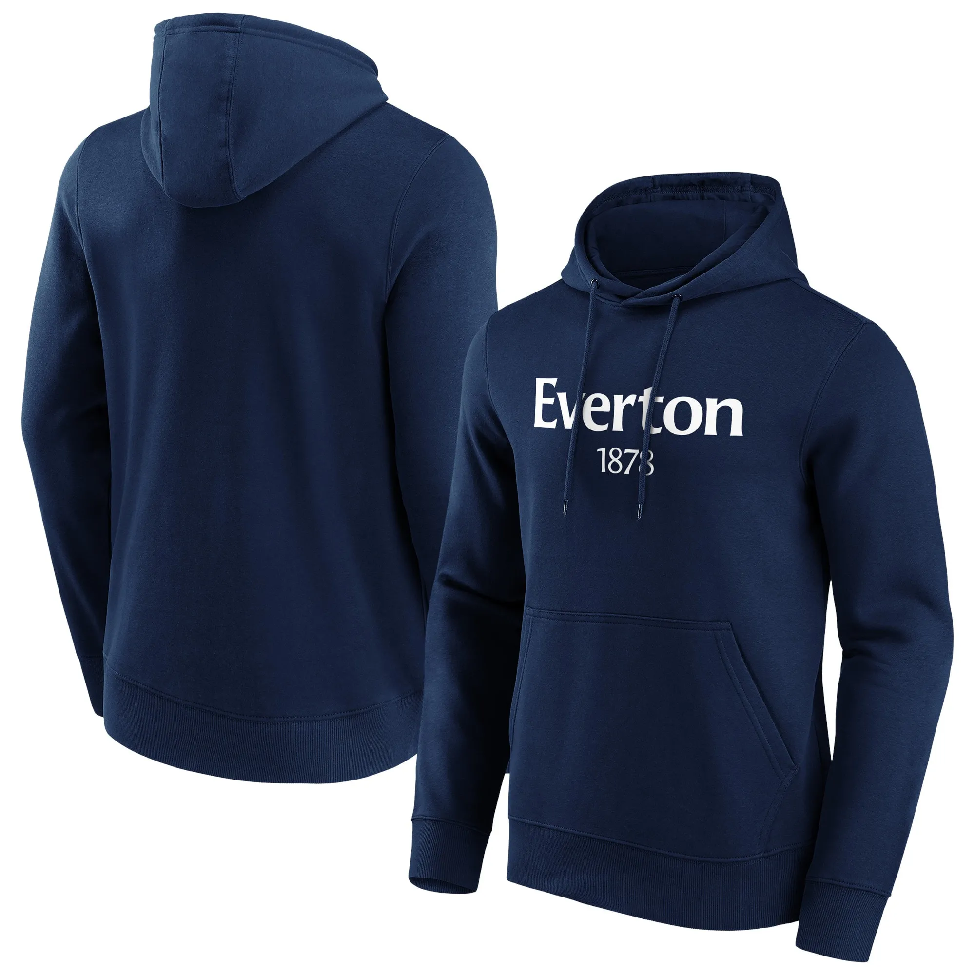 Everton Essentials Primary Logo Graphic Overhead Hoodie - Navy - Mens