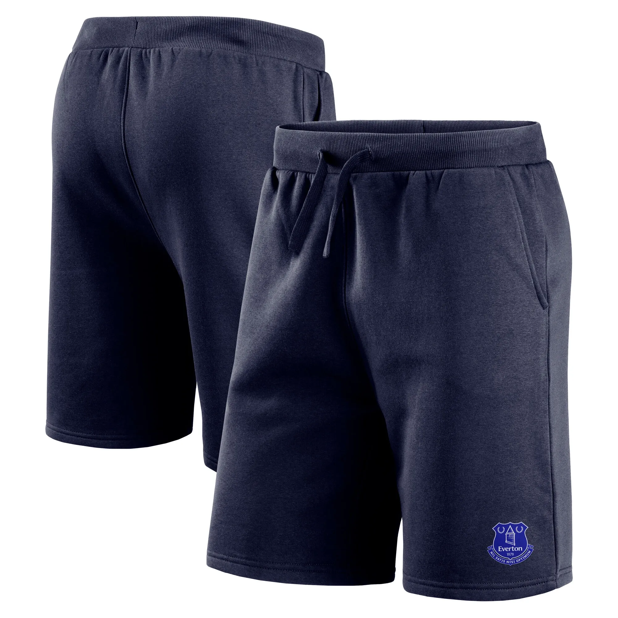 Everton Logo Sweat Shorts - Navy