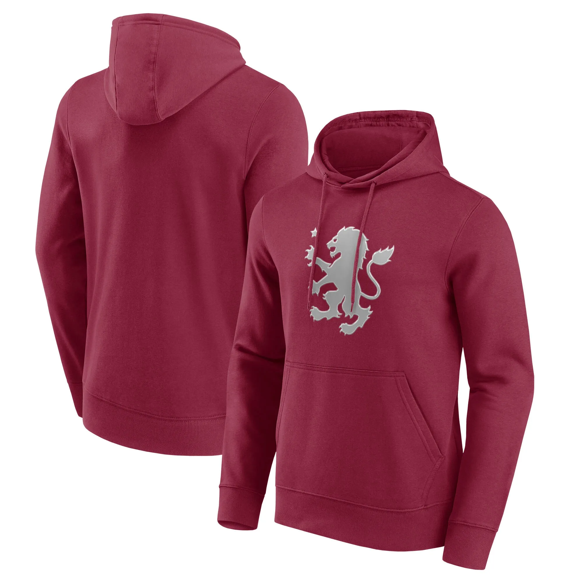 Aston Villa Chromatic Graphic Hoodie - Claret - Mens