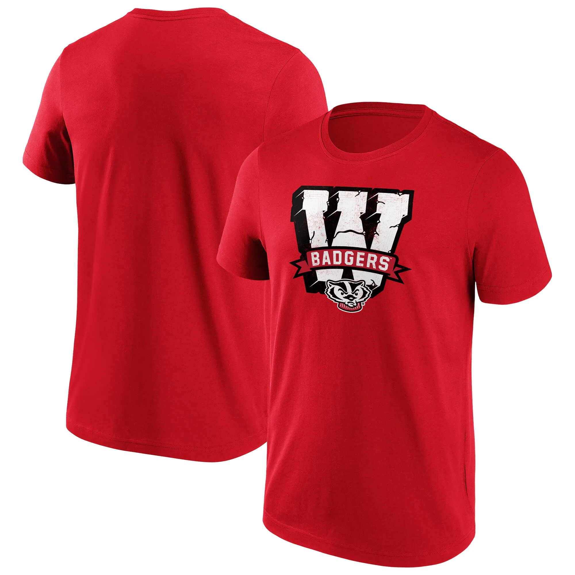NCAA Wisconsin Badgers Hometown Graphic T-Shirt - Mens