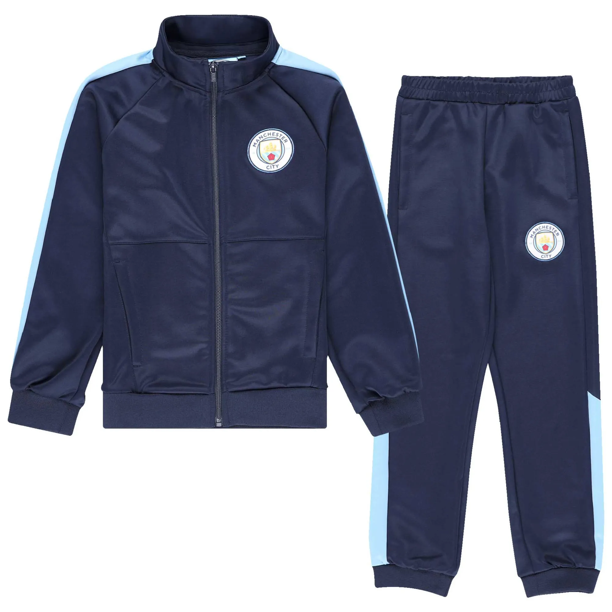 Manchester City Core Tracksuit - Navy - Kids