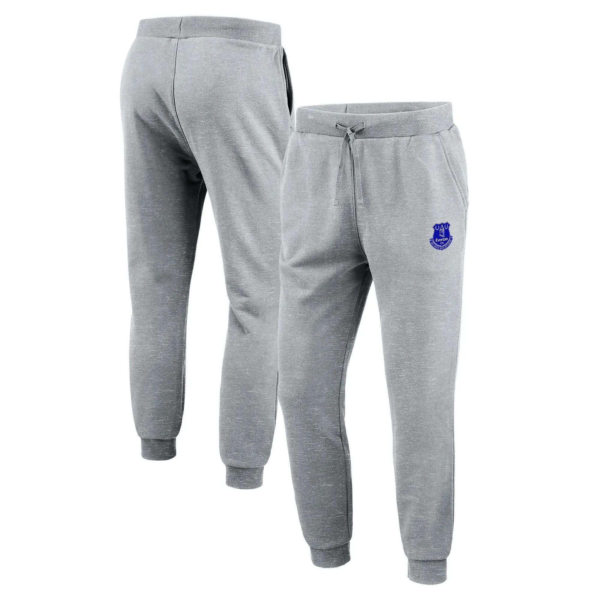 Everton Logo Joggers - Sports Grey