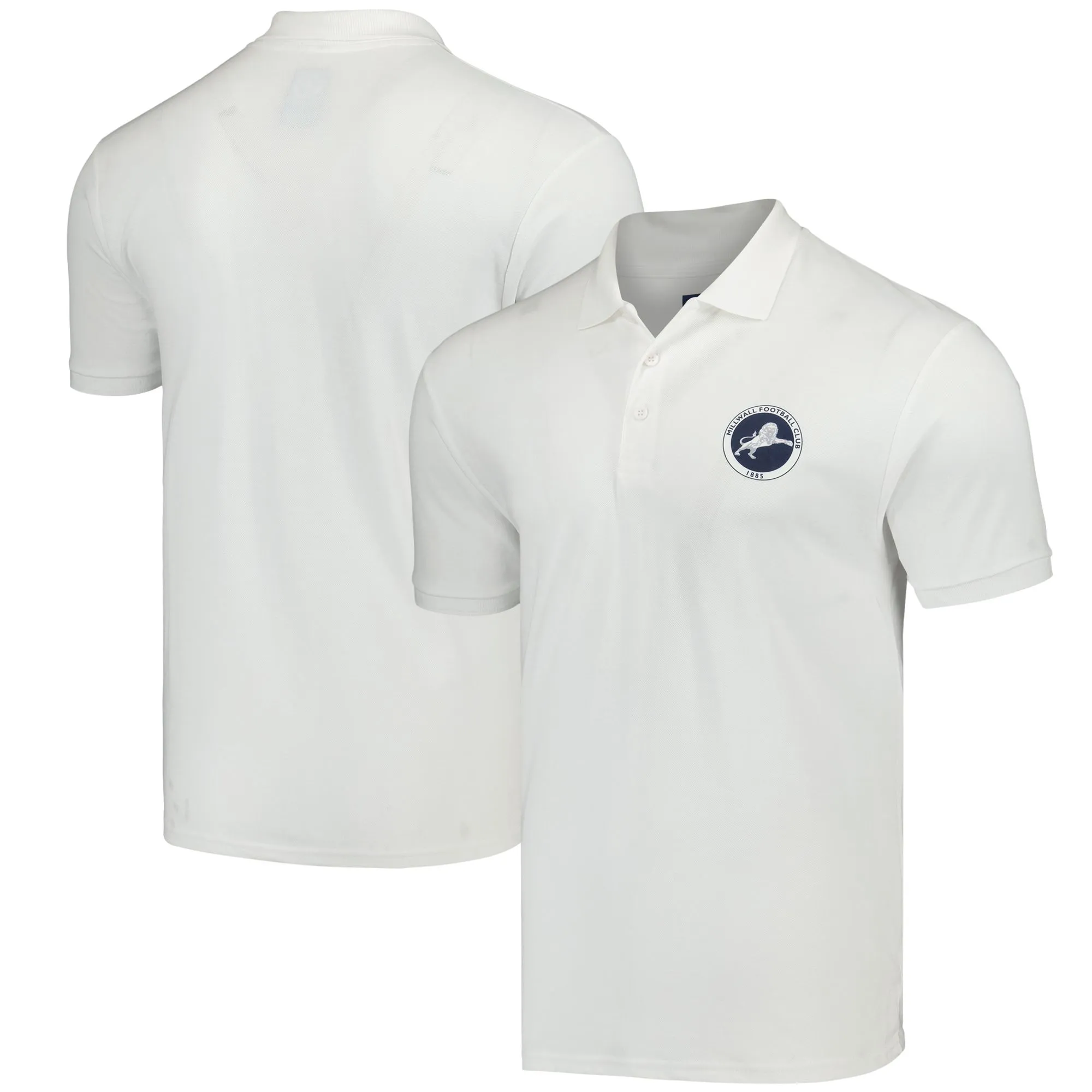 Millwall Core Crest Polo - White - Mens