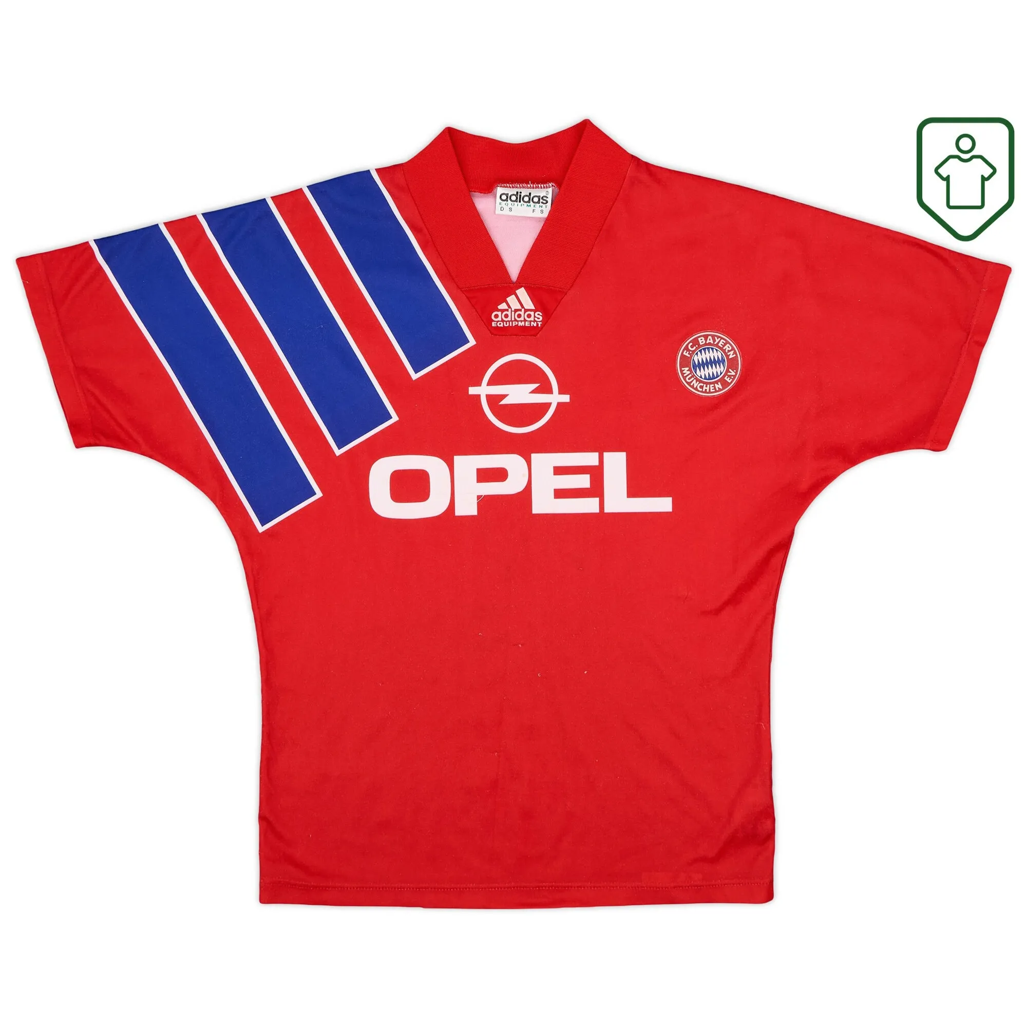 Bayern Munich adidas Home Shirt 1991-93 - Very Good - 6/10