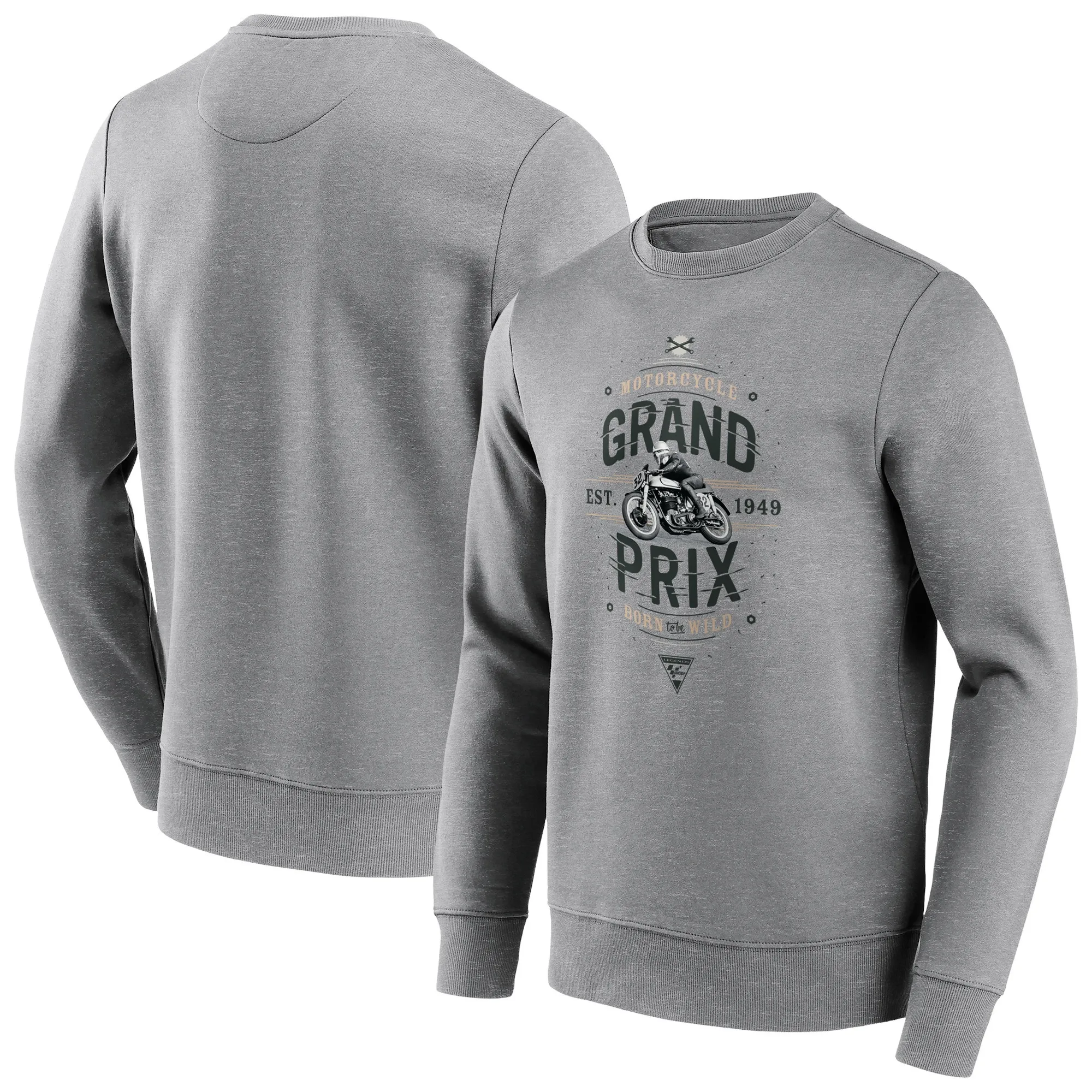 MotoGP™ Legends Grand Prix Graphic Crew Sweatshirt - Grey