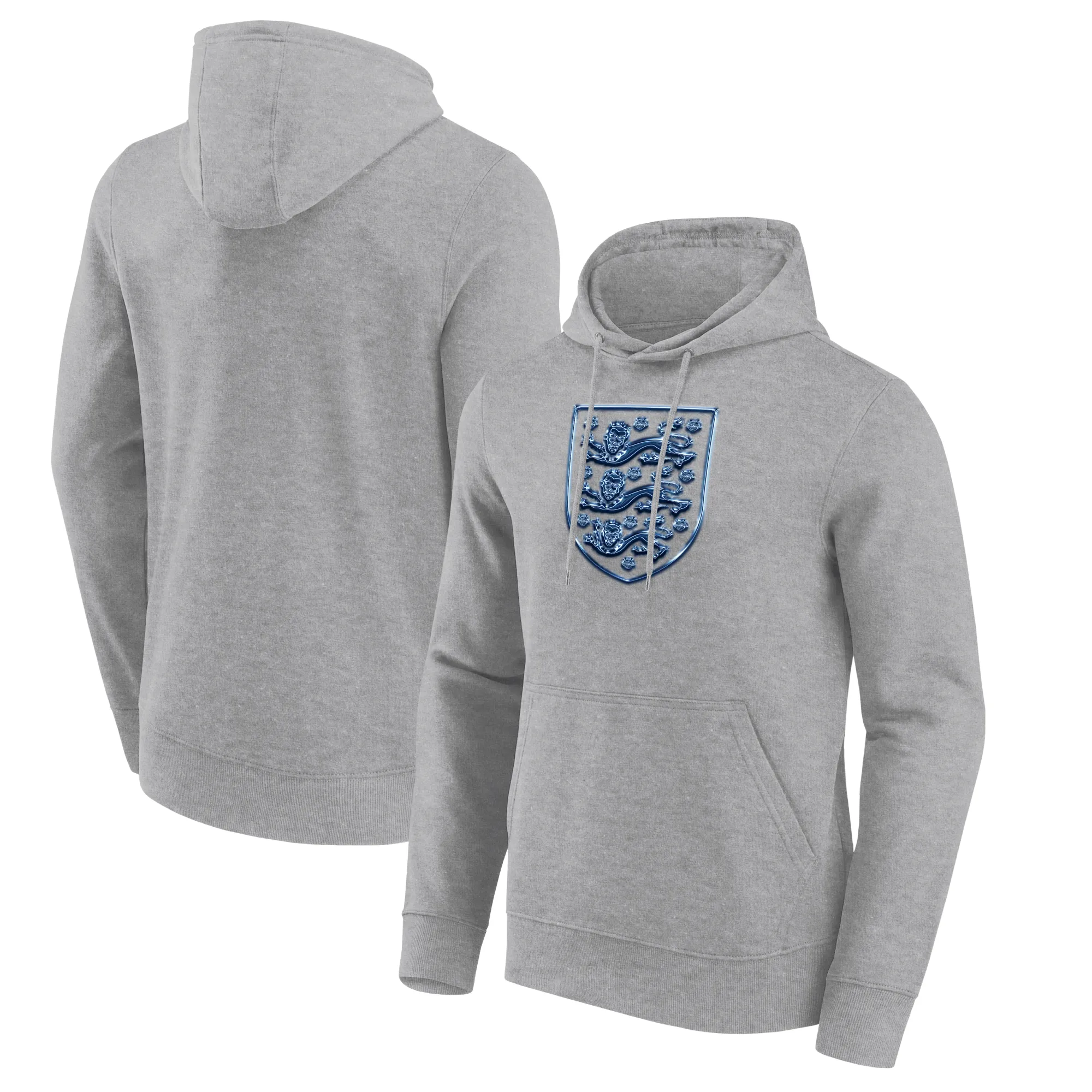 England Chromatic Graphic Hoodie - Grey - Mens