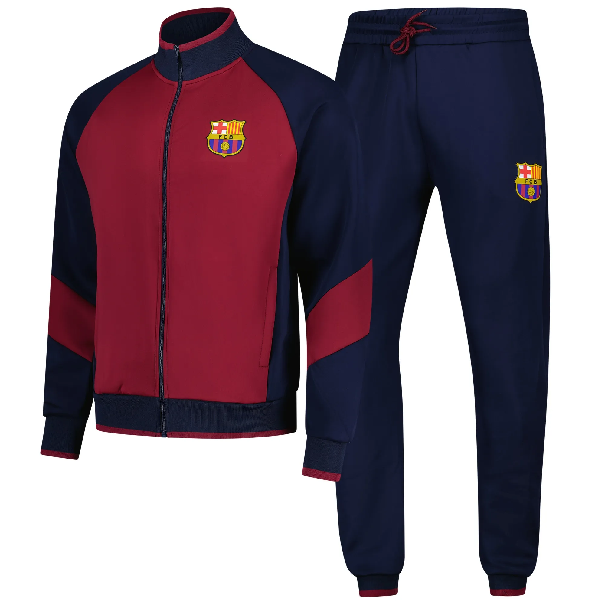 Barcelona Core Tracksuit - Navy - Men's