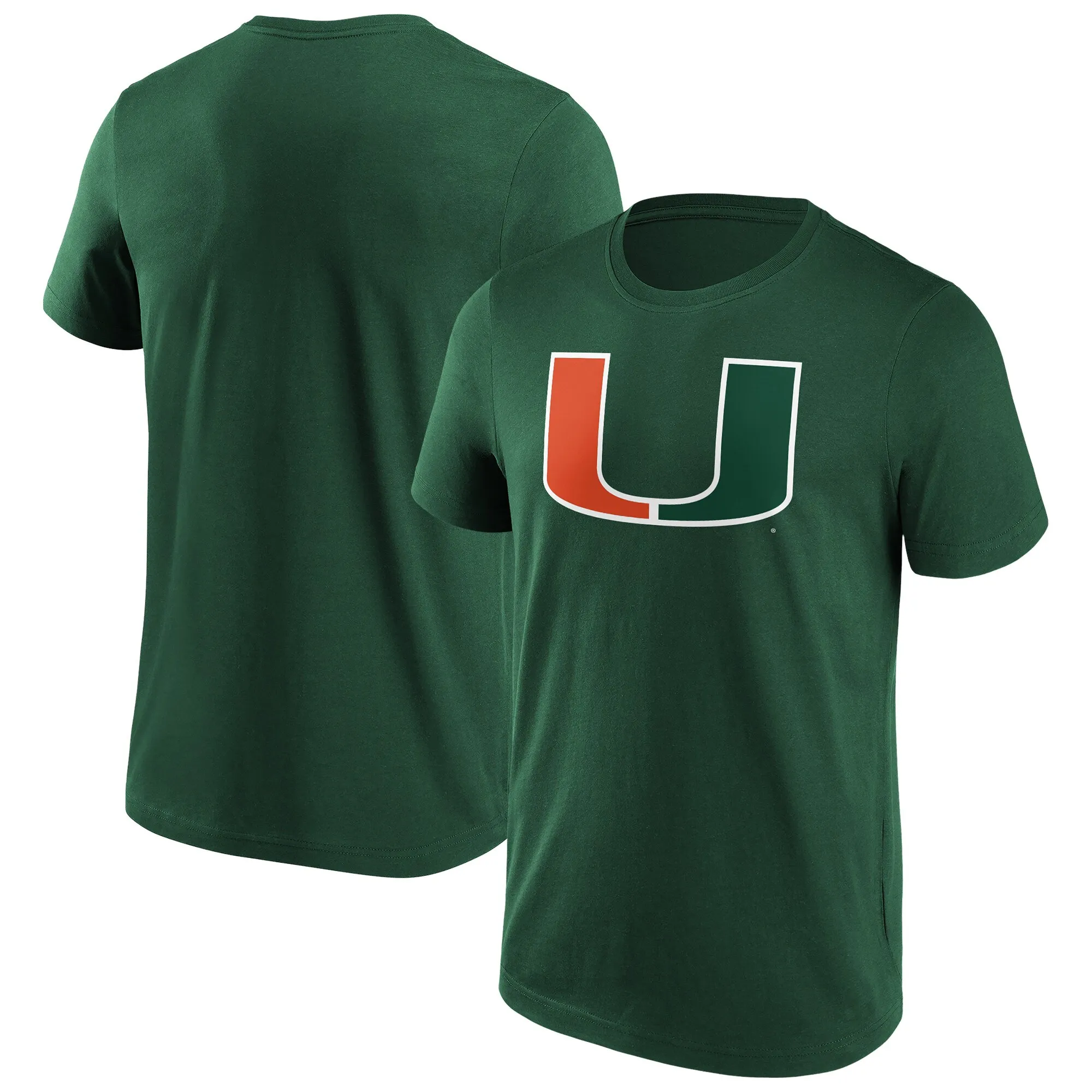 NCAA Miami Hurricanes Primary Logo Graphic T-Shirt - Mens