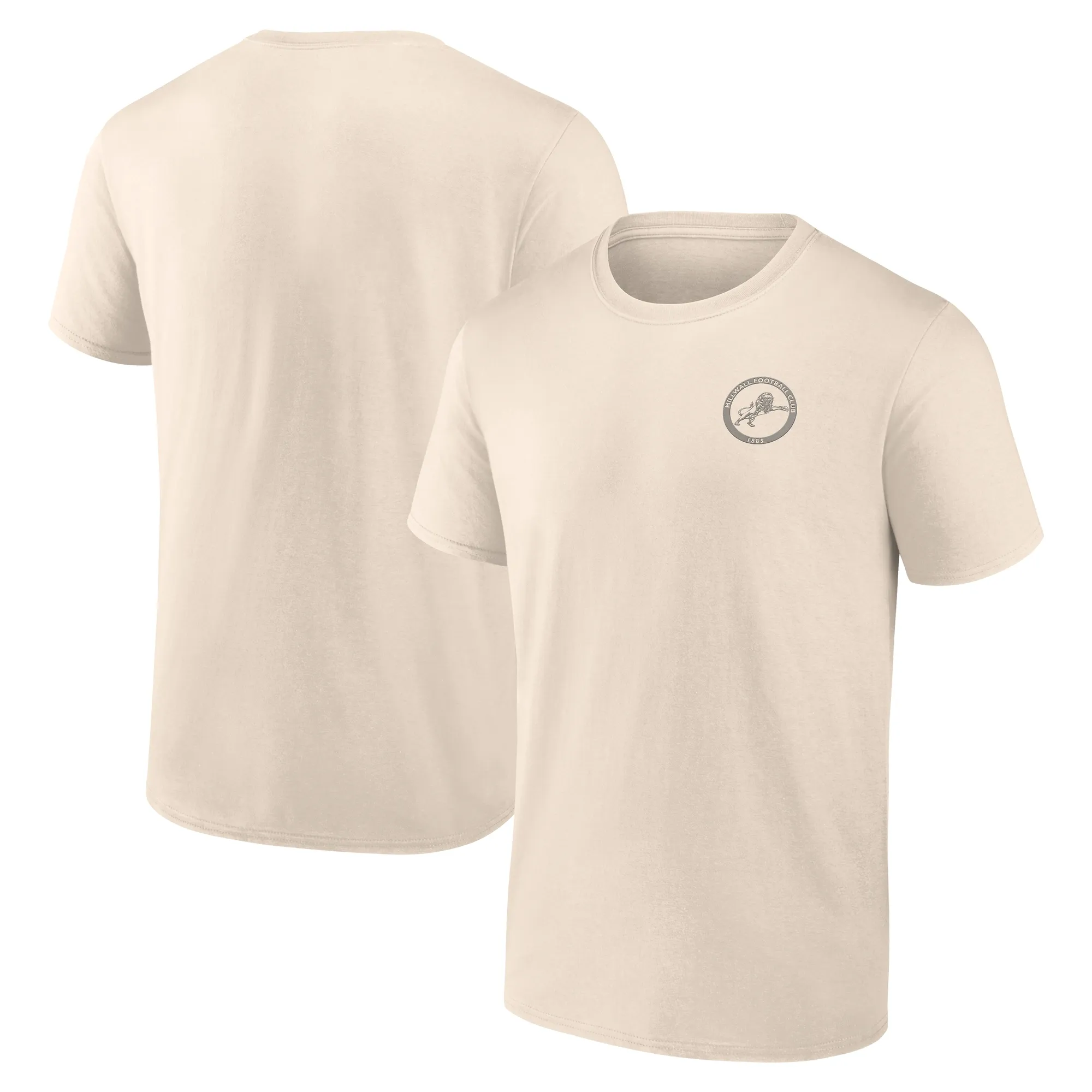 Millwall Essentials Small Crest Vintage Logo T-Shirt - White