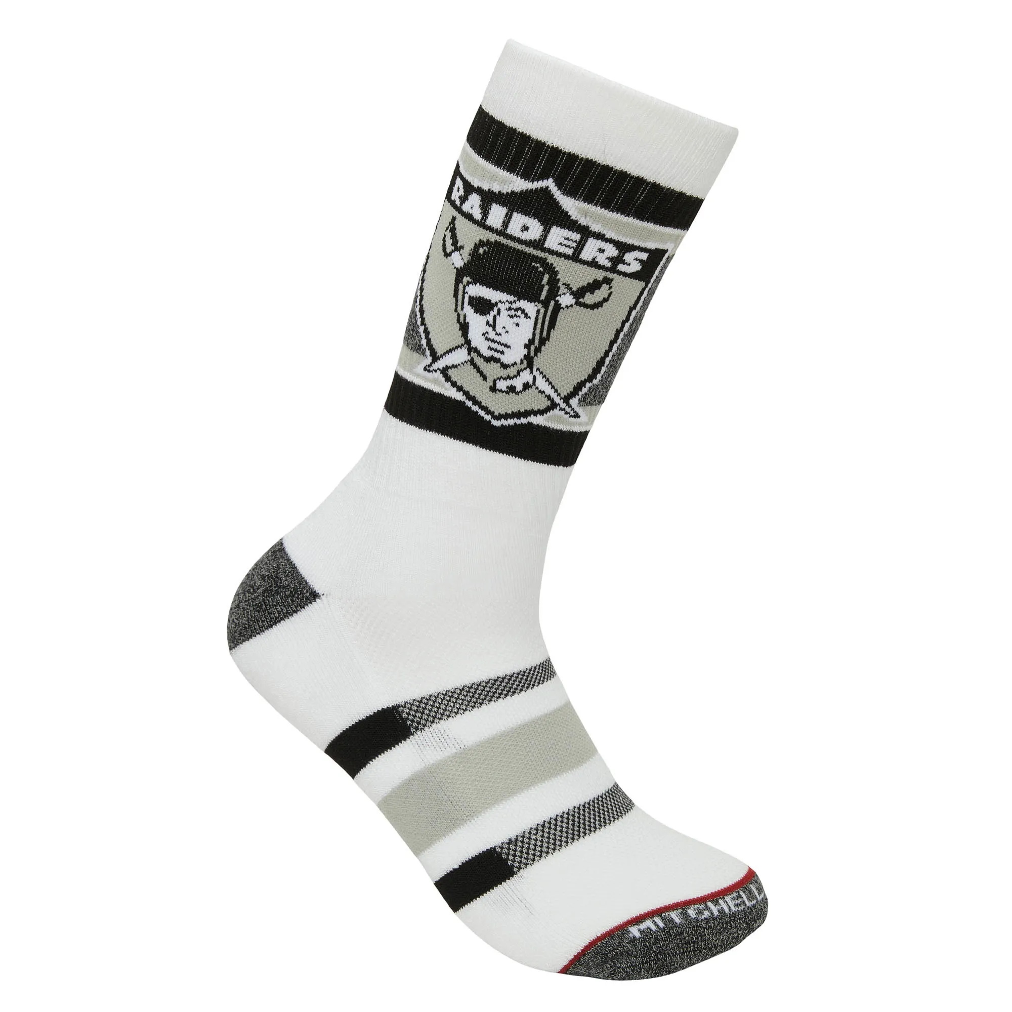 Oakland Raiders Interception Crew Socks