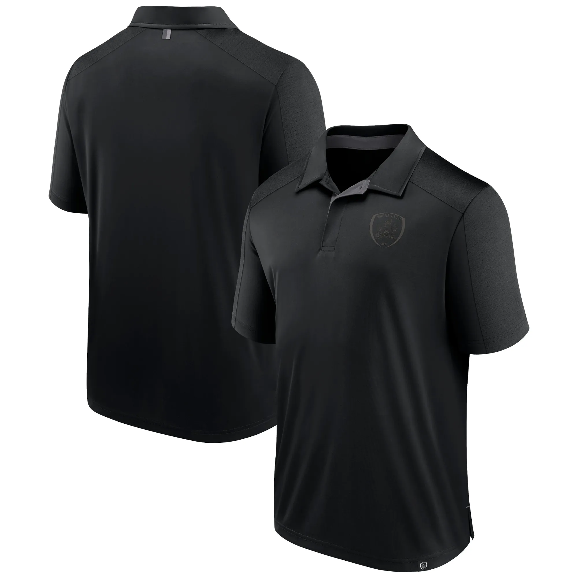 Barnsley Defender Polo Shirt - Black - Mens