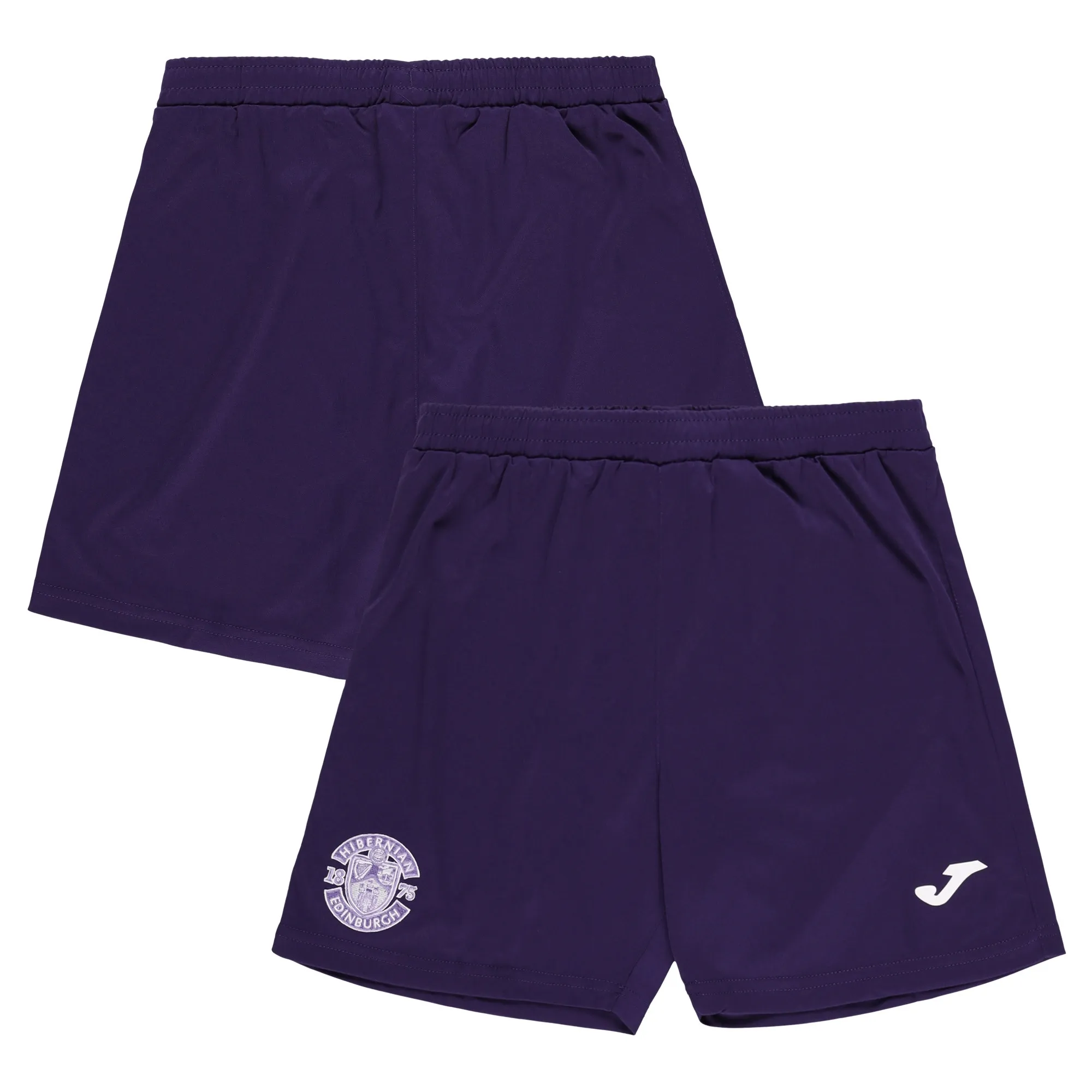 Hibernian Joma Training Shorts - Purple – Kids