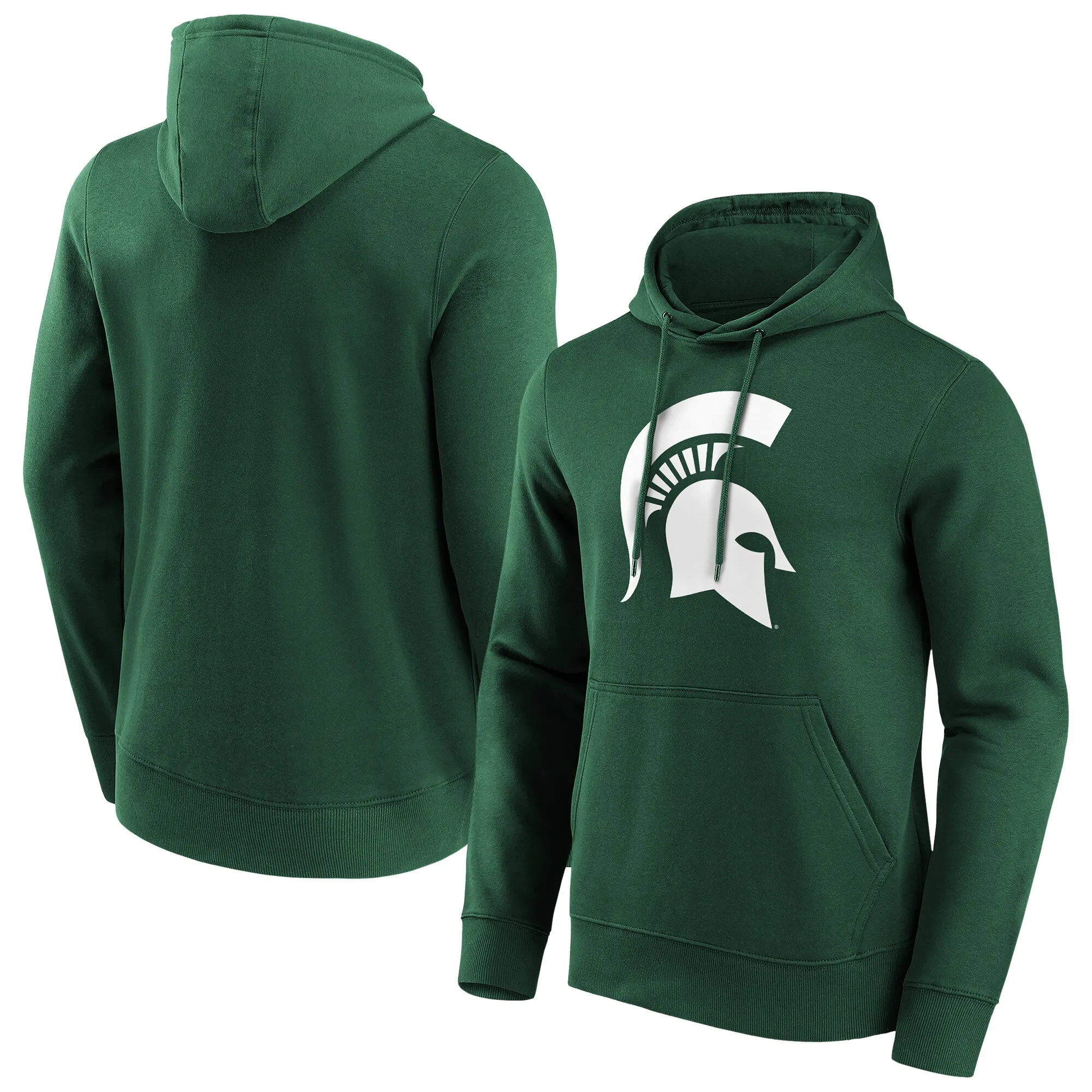 NCAA Michigan State Spartans Primary Logo Graphic Hoodie - Mens