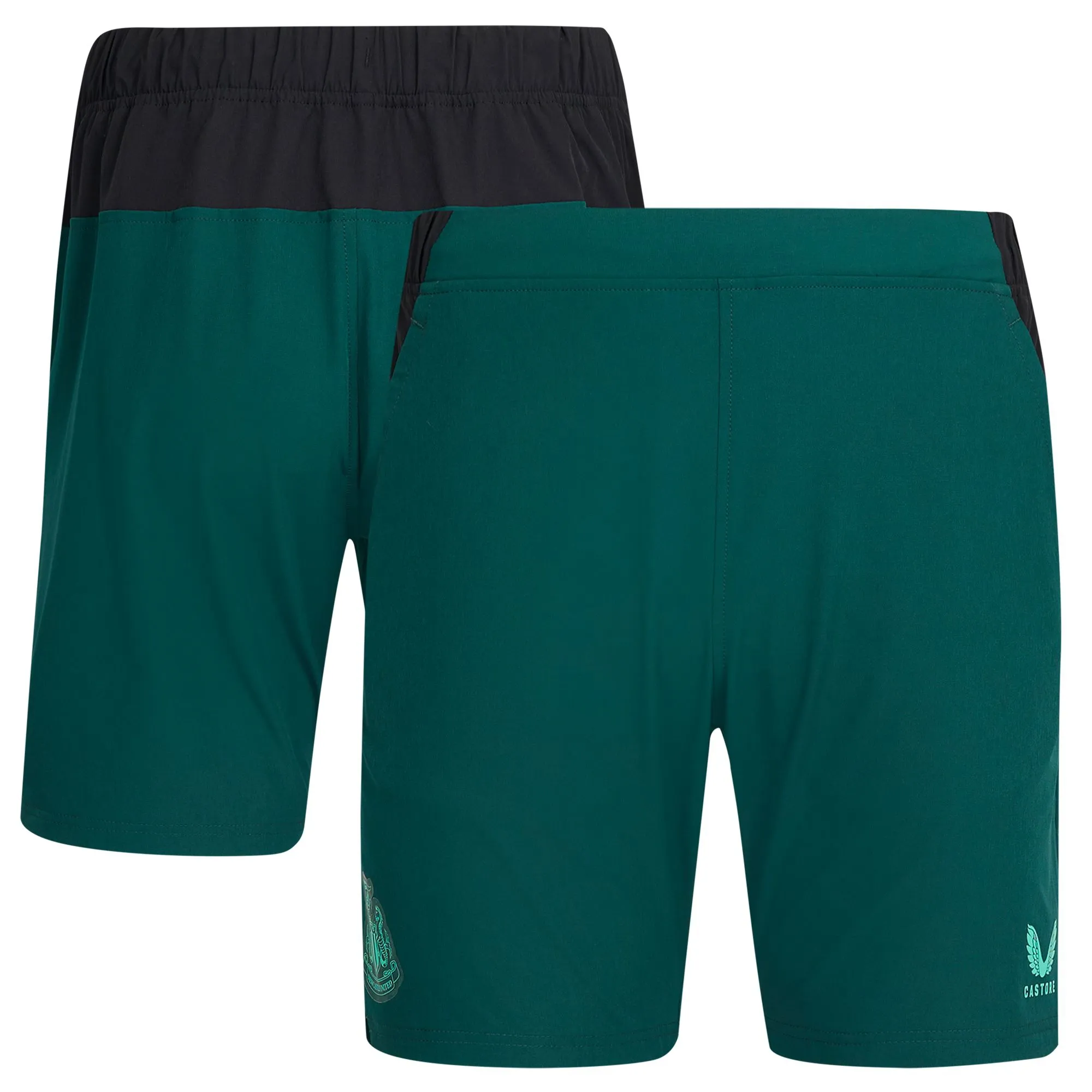 Newcastle United Players Travel Shorts - Green