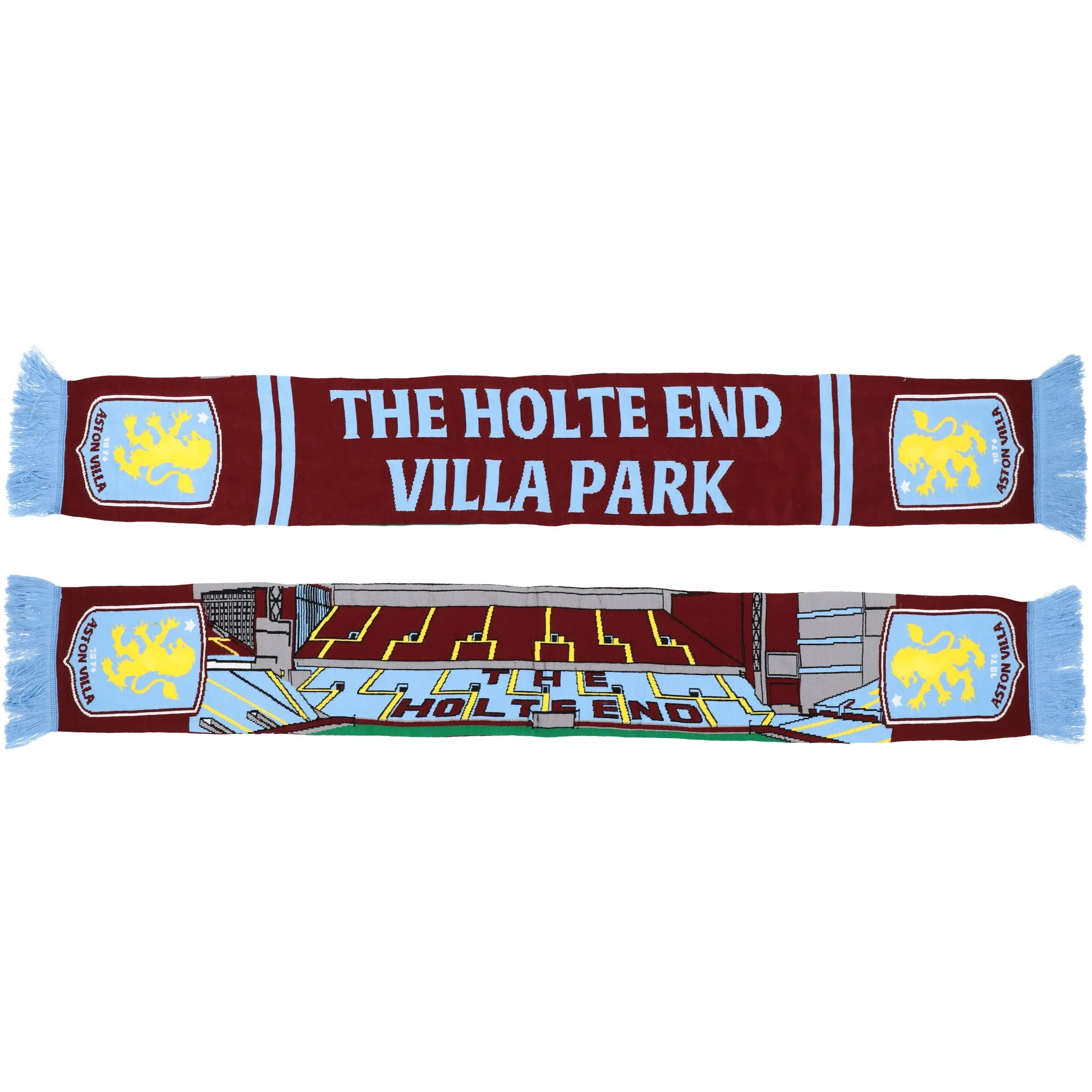 Aston Villa The Holte End Scarf - Claret - Unisex