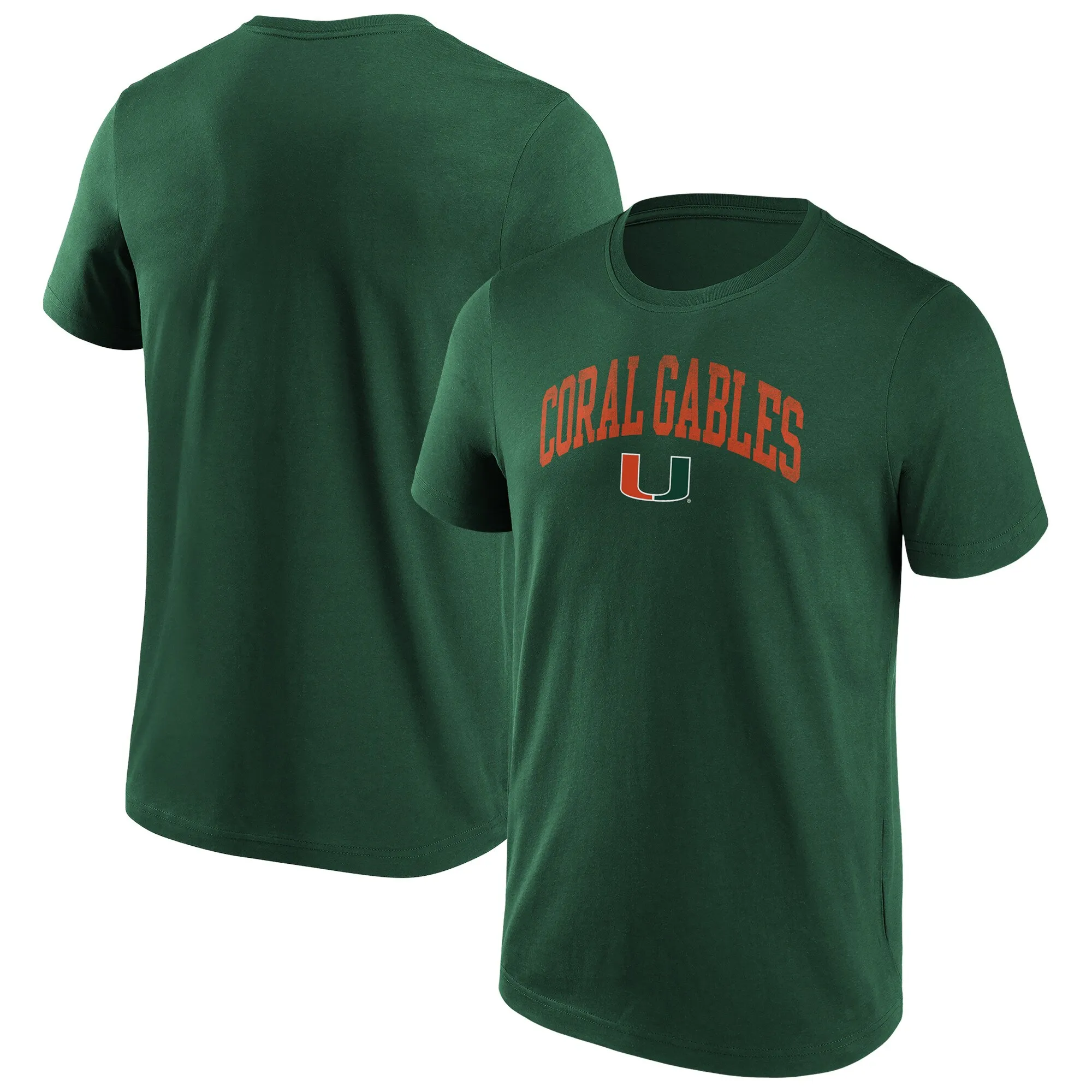 NCAA Miami Hurricanes Arched City Graphic T-Shirt - Mens