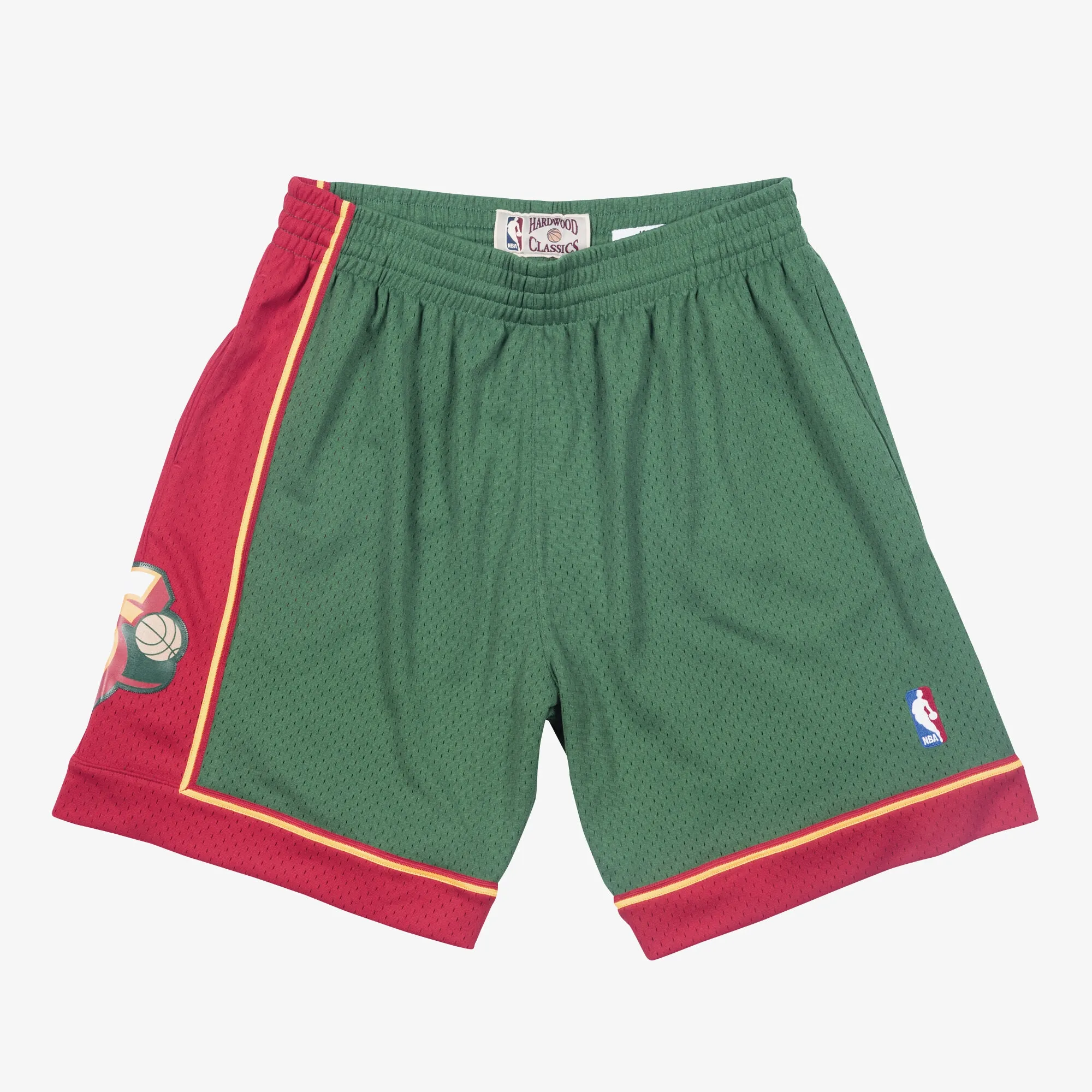 Seattle Supersonics Mitchell & Ness Swingman Shorts Road 1995-96