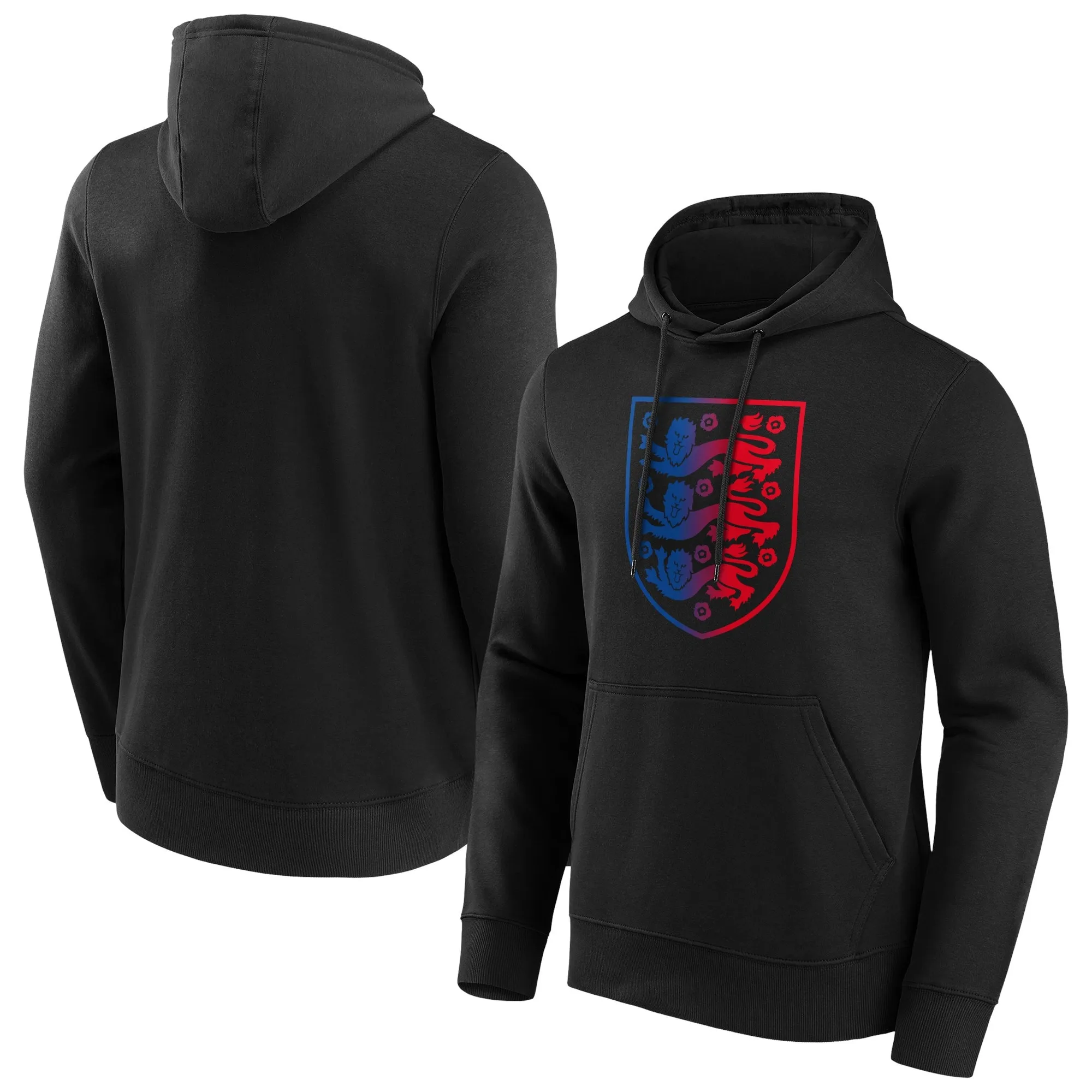 England Fade Graphic Hoodie - Black - Mens
