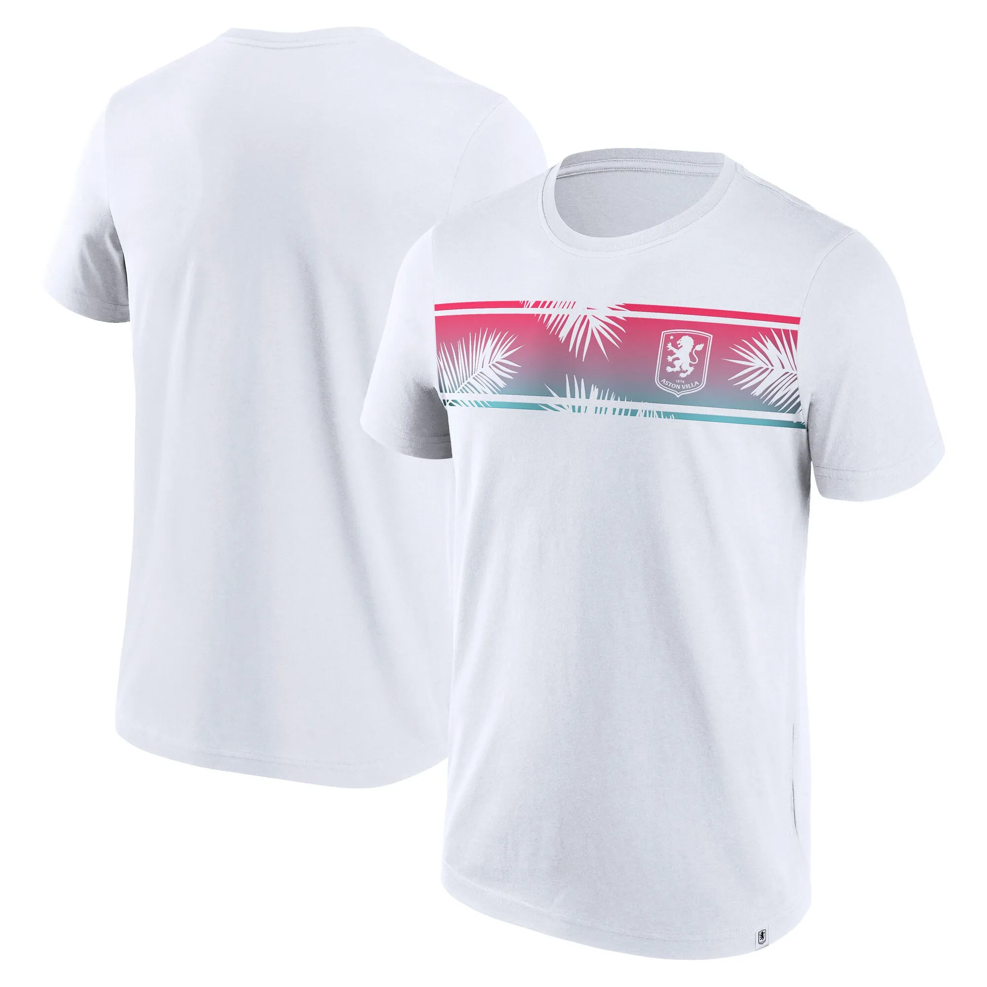 Aston Villa Wanderlust T-Shirt - White - Mens