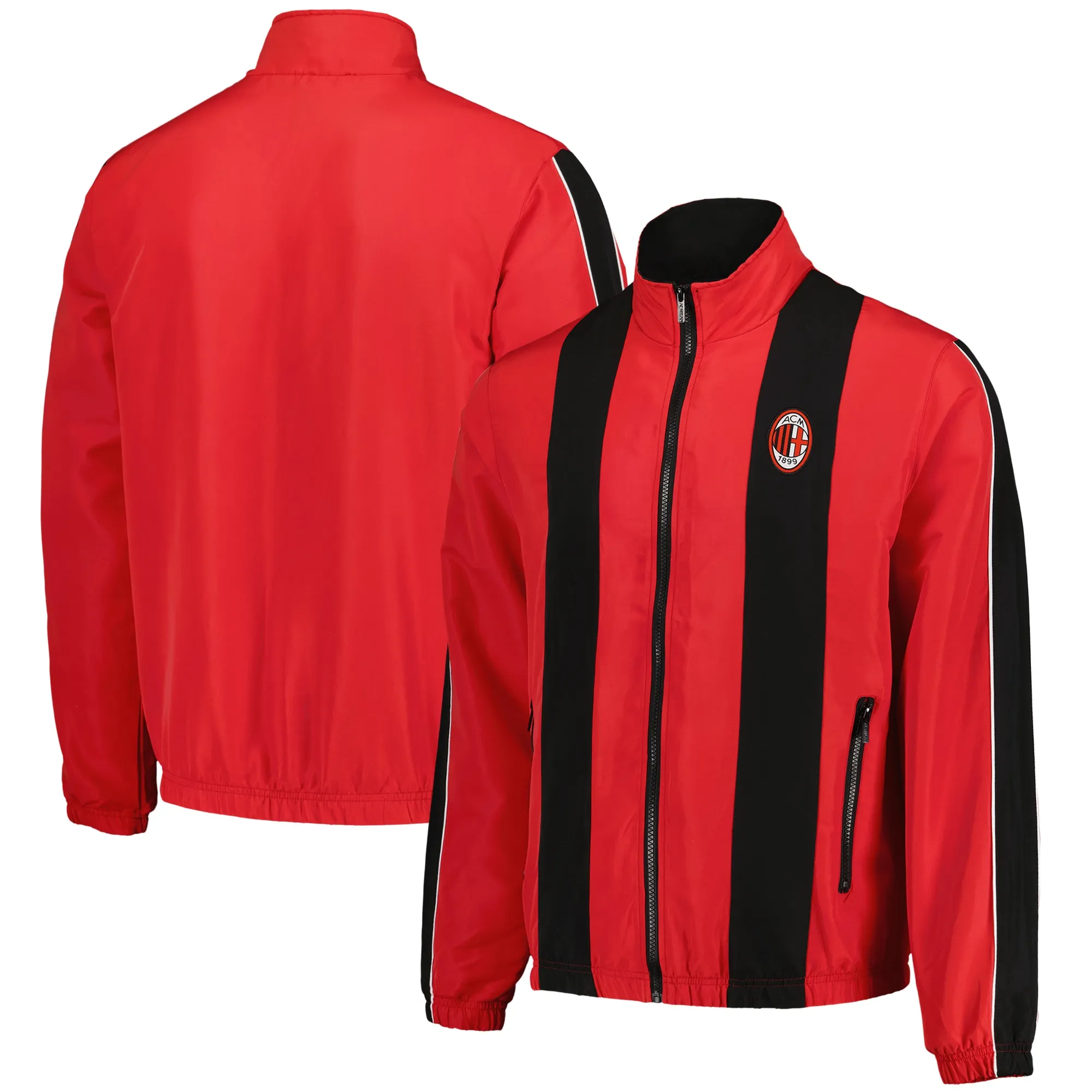 AC Milan 1998 Archive Track Jacket - Red - Mens