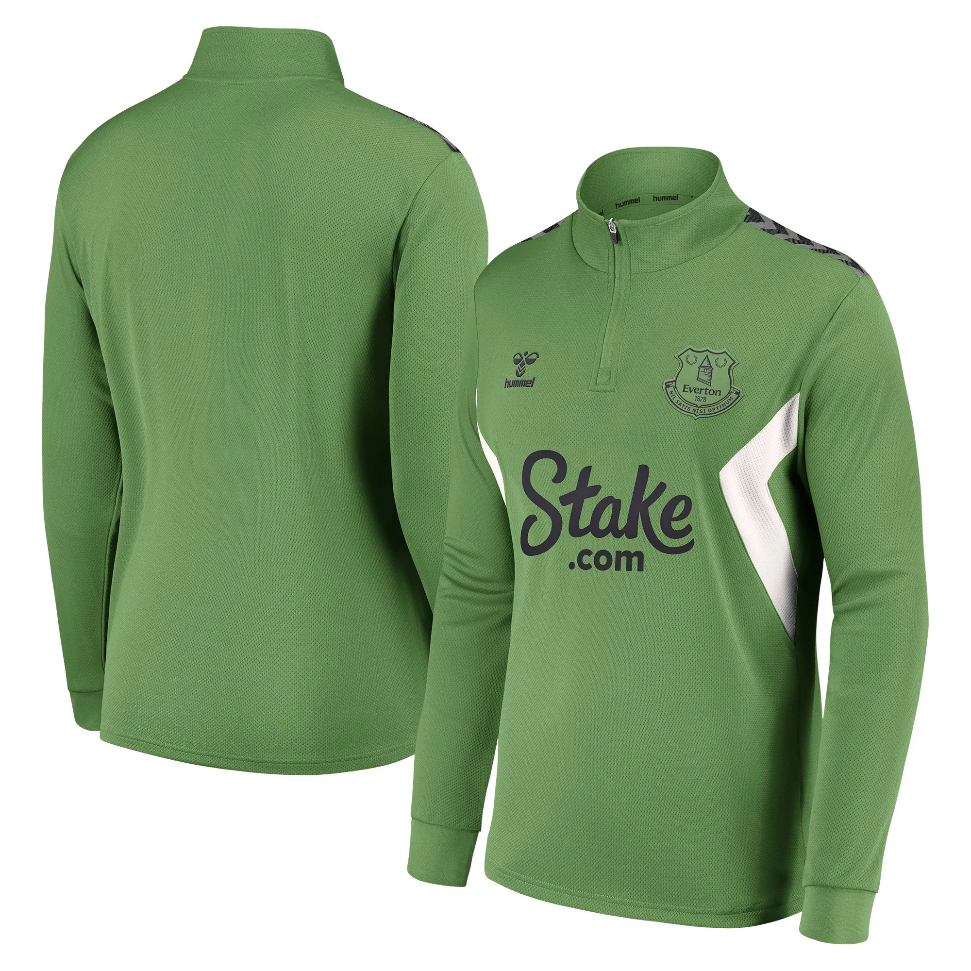 Everton Hummel Training Half Zip- Green - Womens