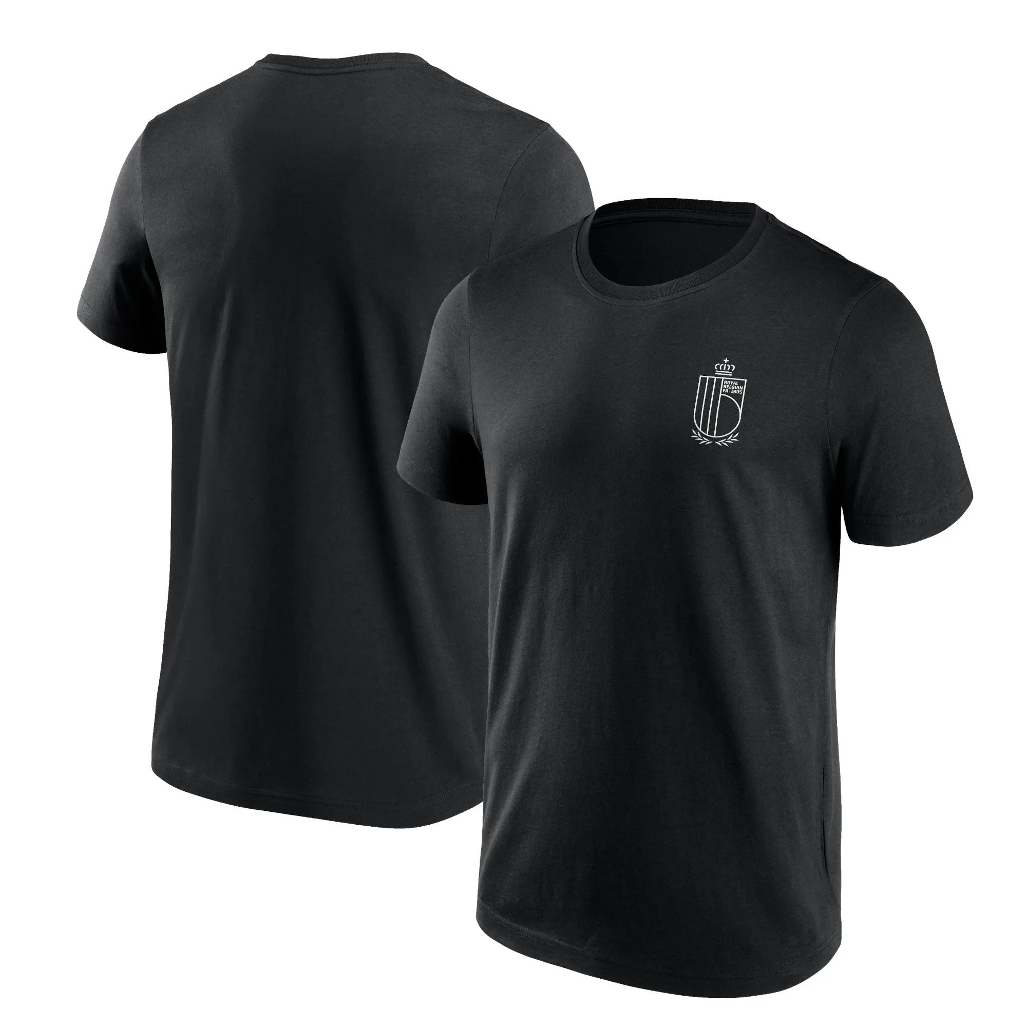 Belgium FA Mono Logo Graphic T-Shirt - Black - Mens