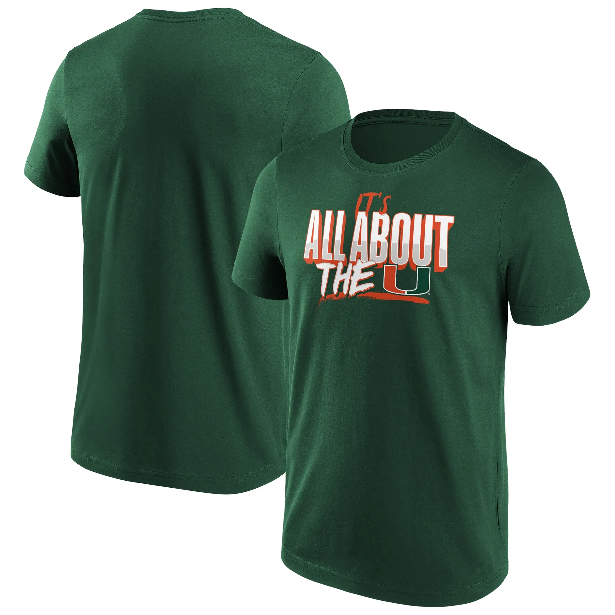 NCAA Miami Hurricanes Hometown Graphic T-Shirt - Mens