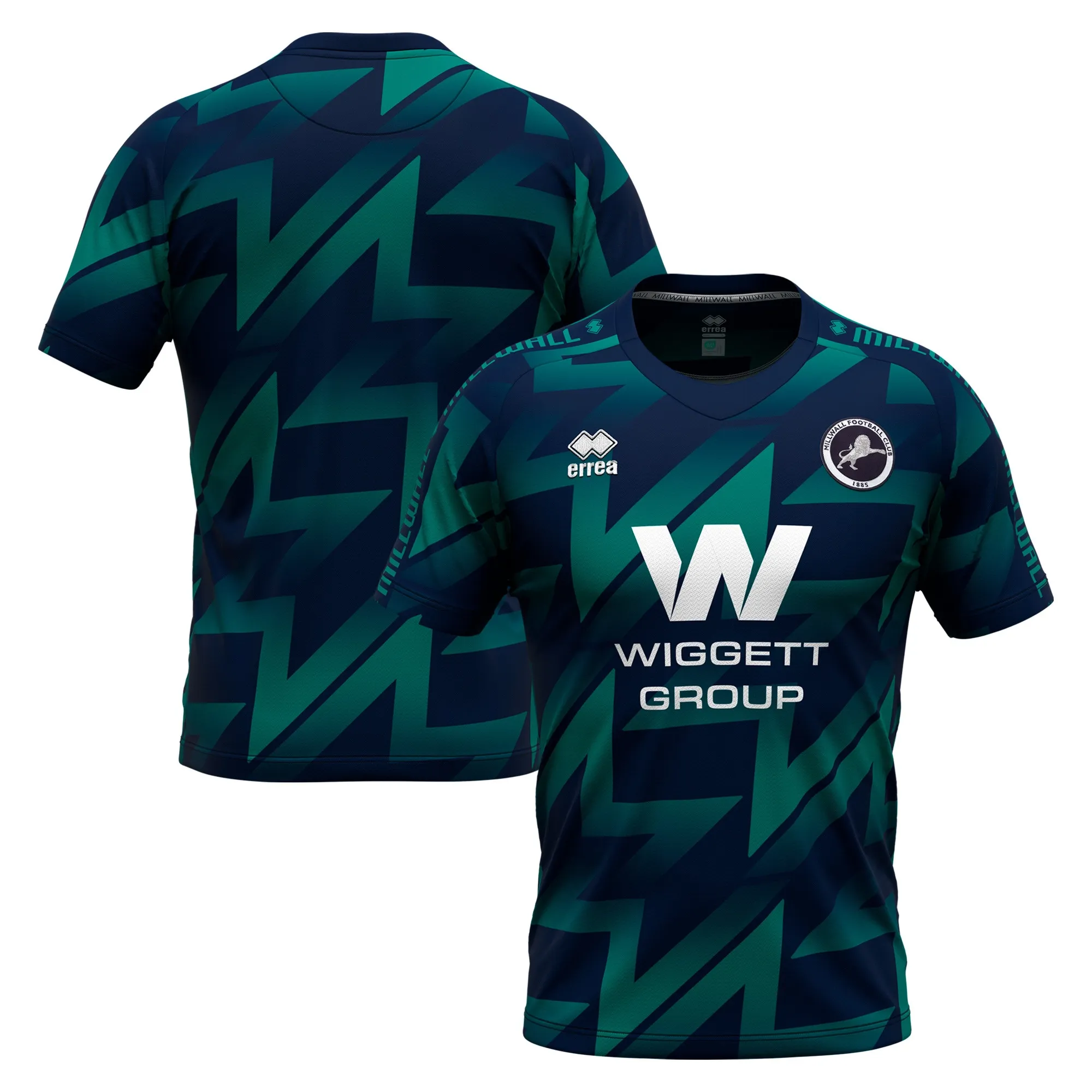 Millwall Errea Away Pre Match Shirt - Navy