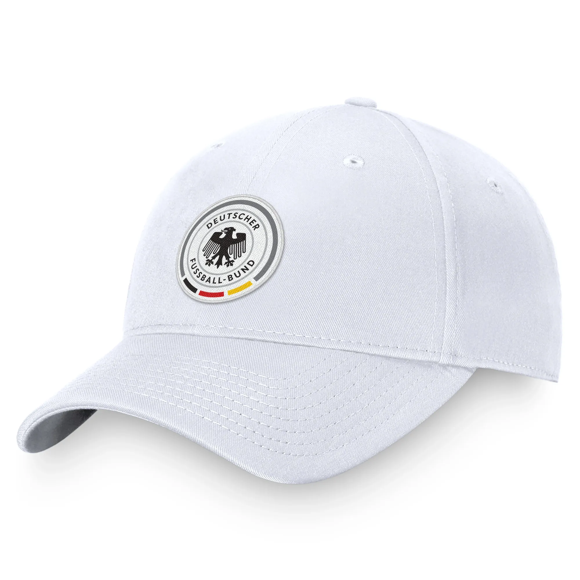 DFB Core Structured Adjustable Cap - White - Kids
