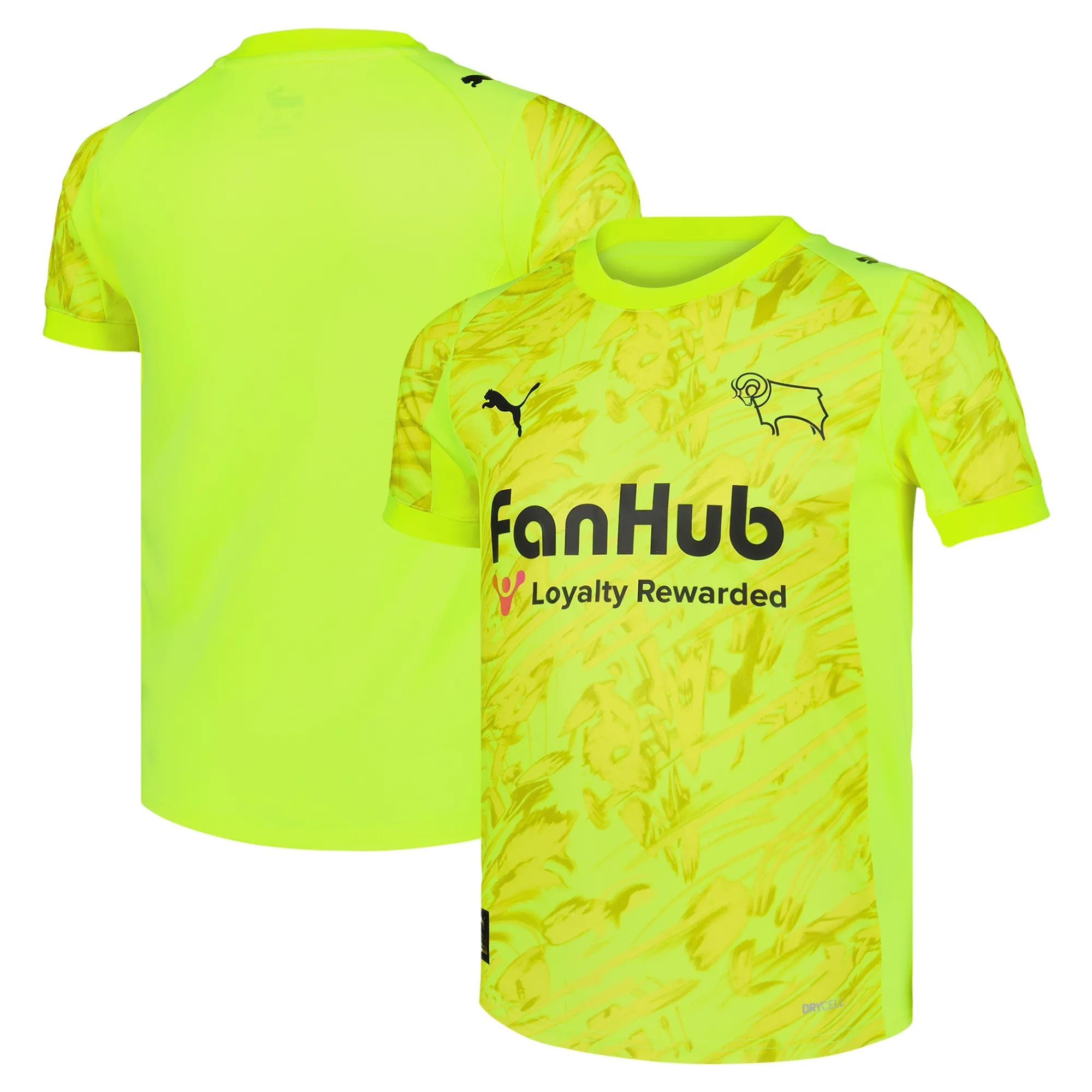 Derby County PUMA Goalkeeper Shirt 2025-26 - Kids
