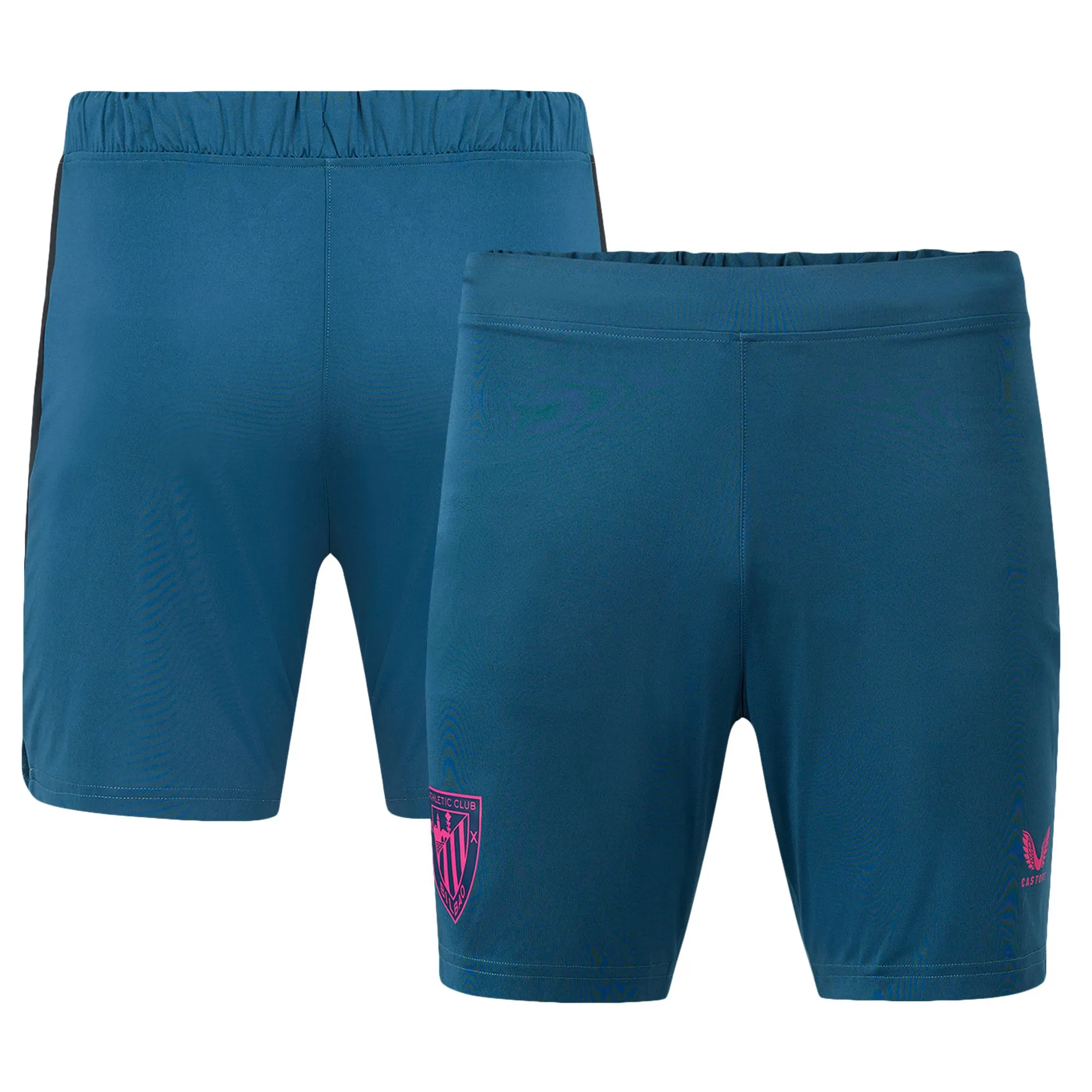 Athletic Bilbao Castore Training Shorts - Dark Blue - Kids