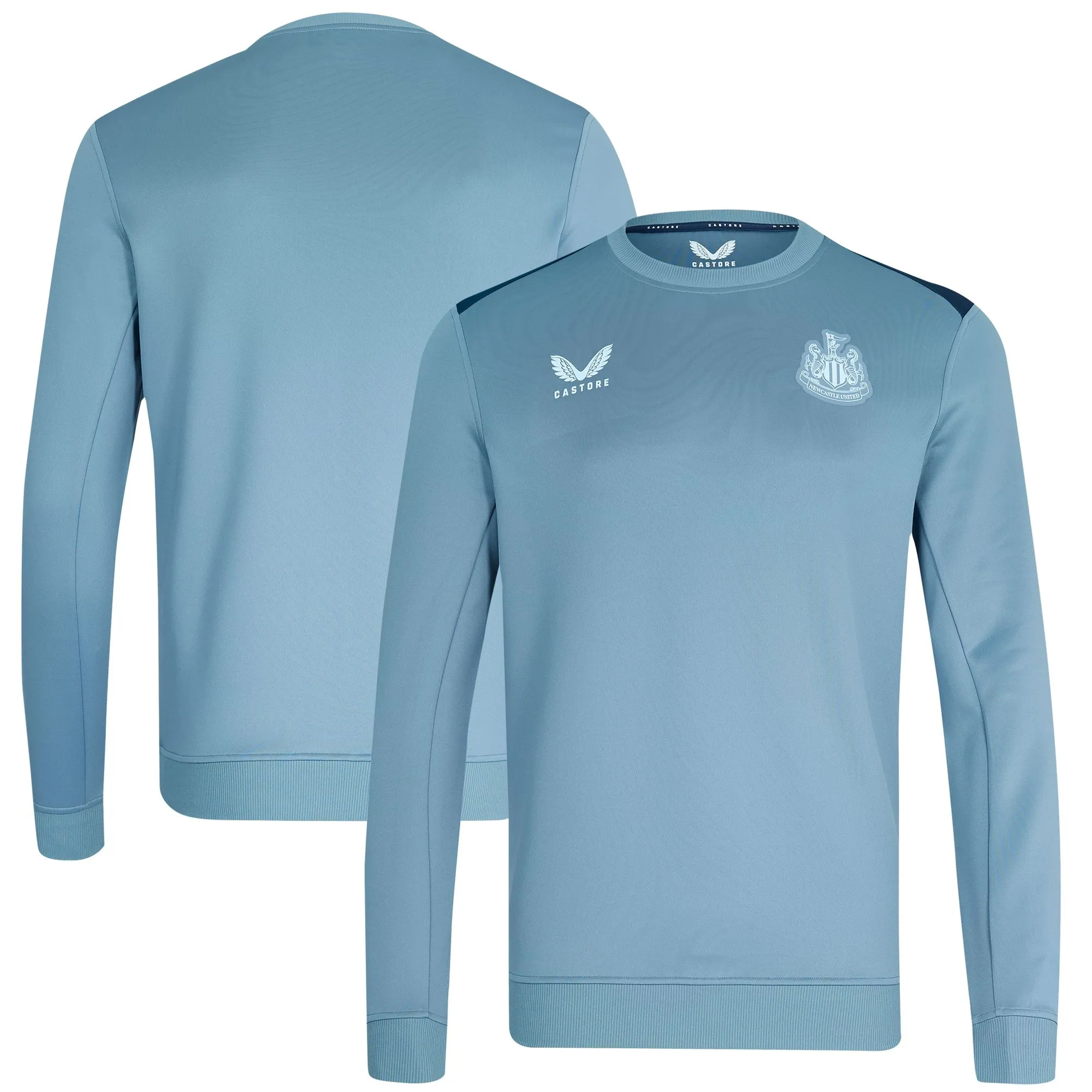 Newcastle United Castore Players Training Sweatshirt - Blue