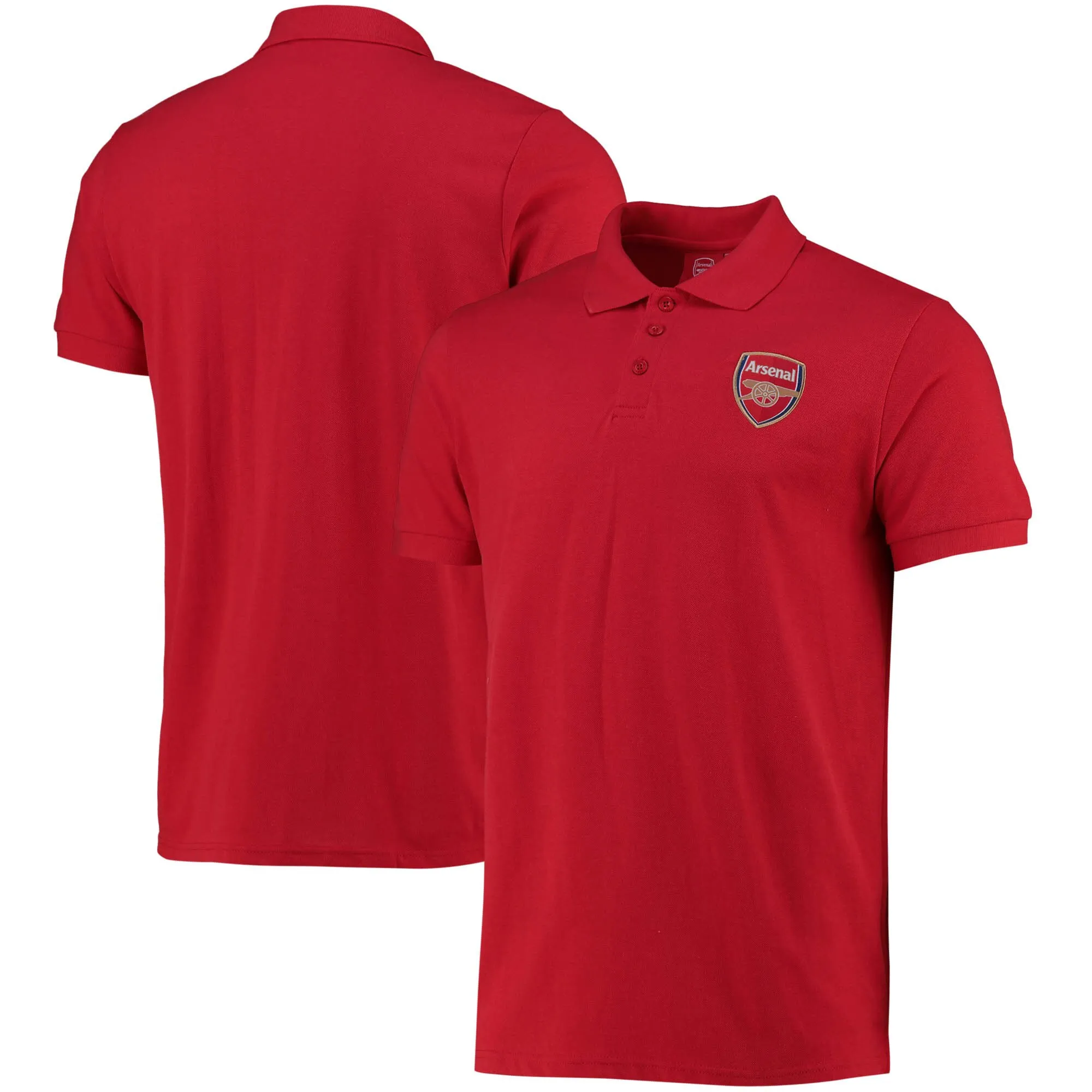 Arsenal Polo Shirt - Red - Mens