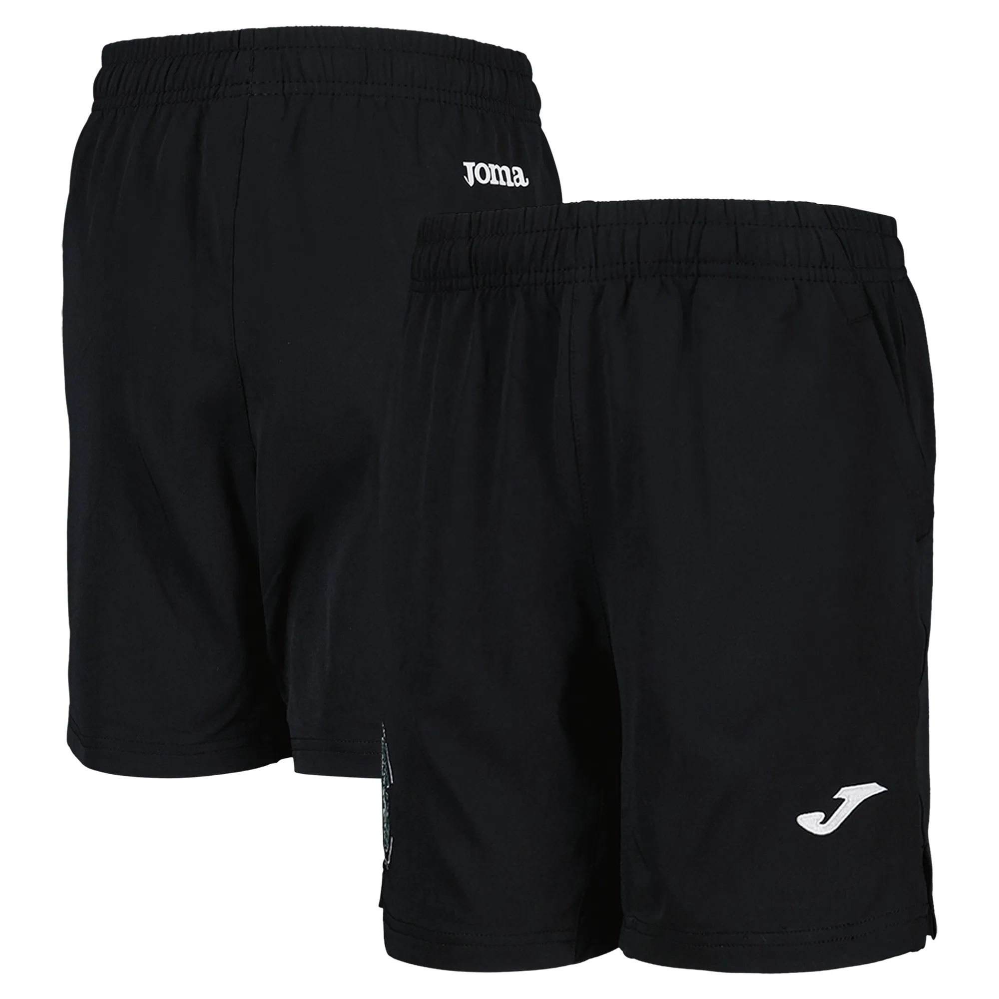 Hibernian Joma Travel Shorts - Black - Kids