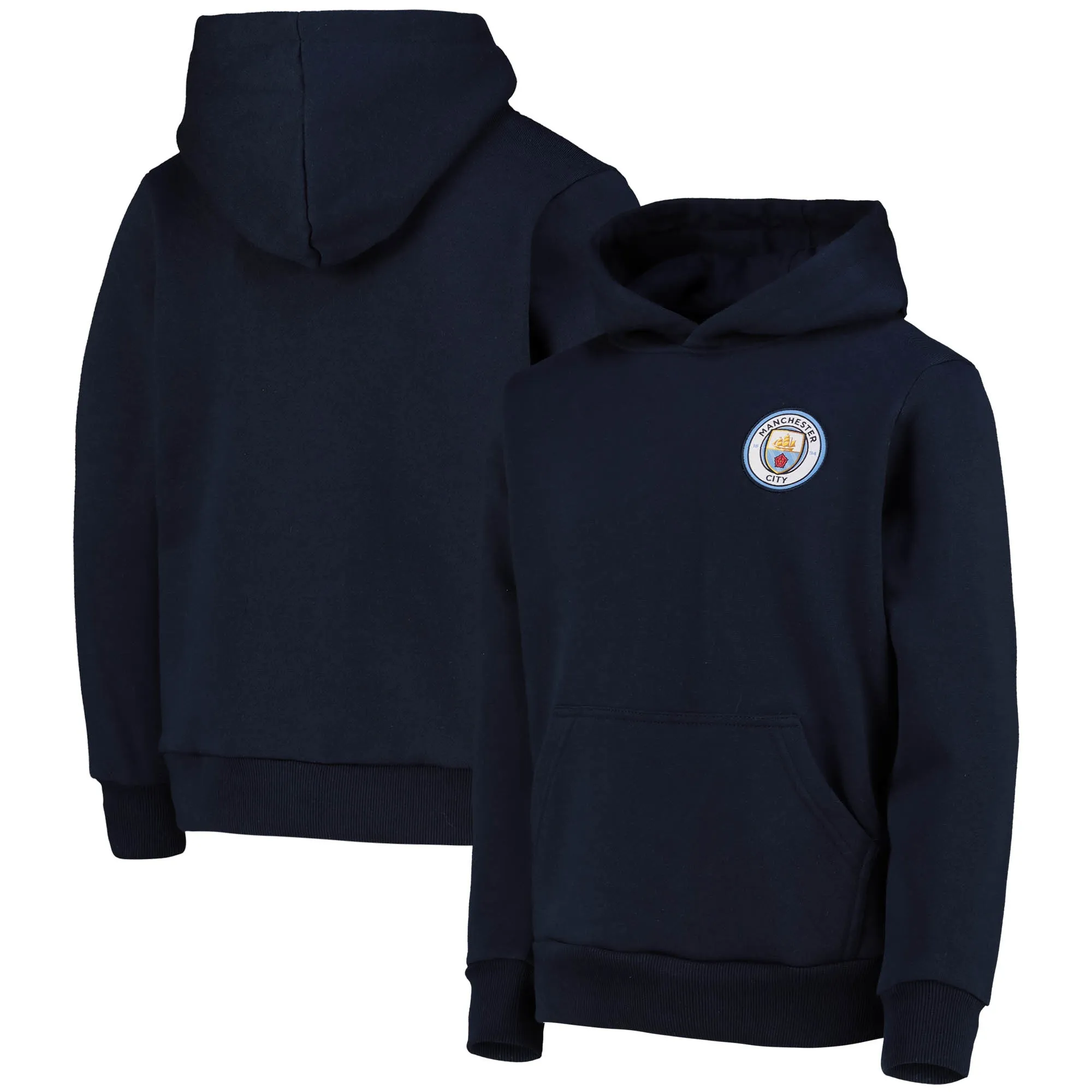 Manchester City Hoodie - Navy - Kids