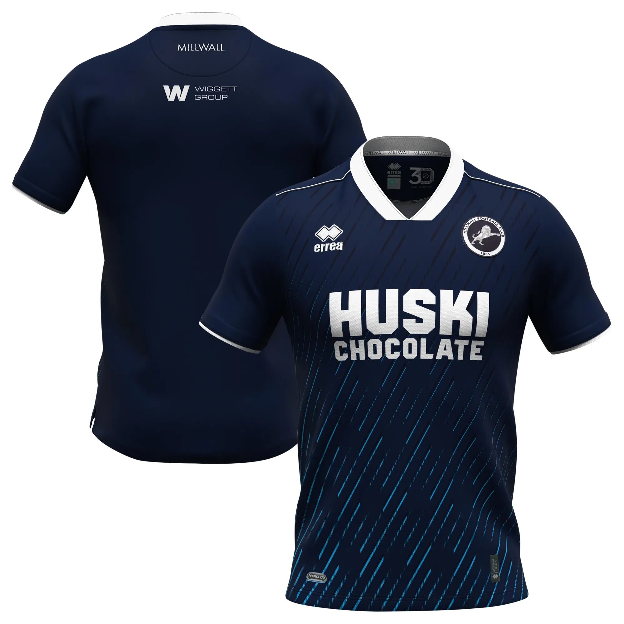 Millwall Errea Home Shirt 2023-24