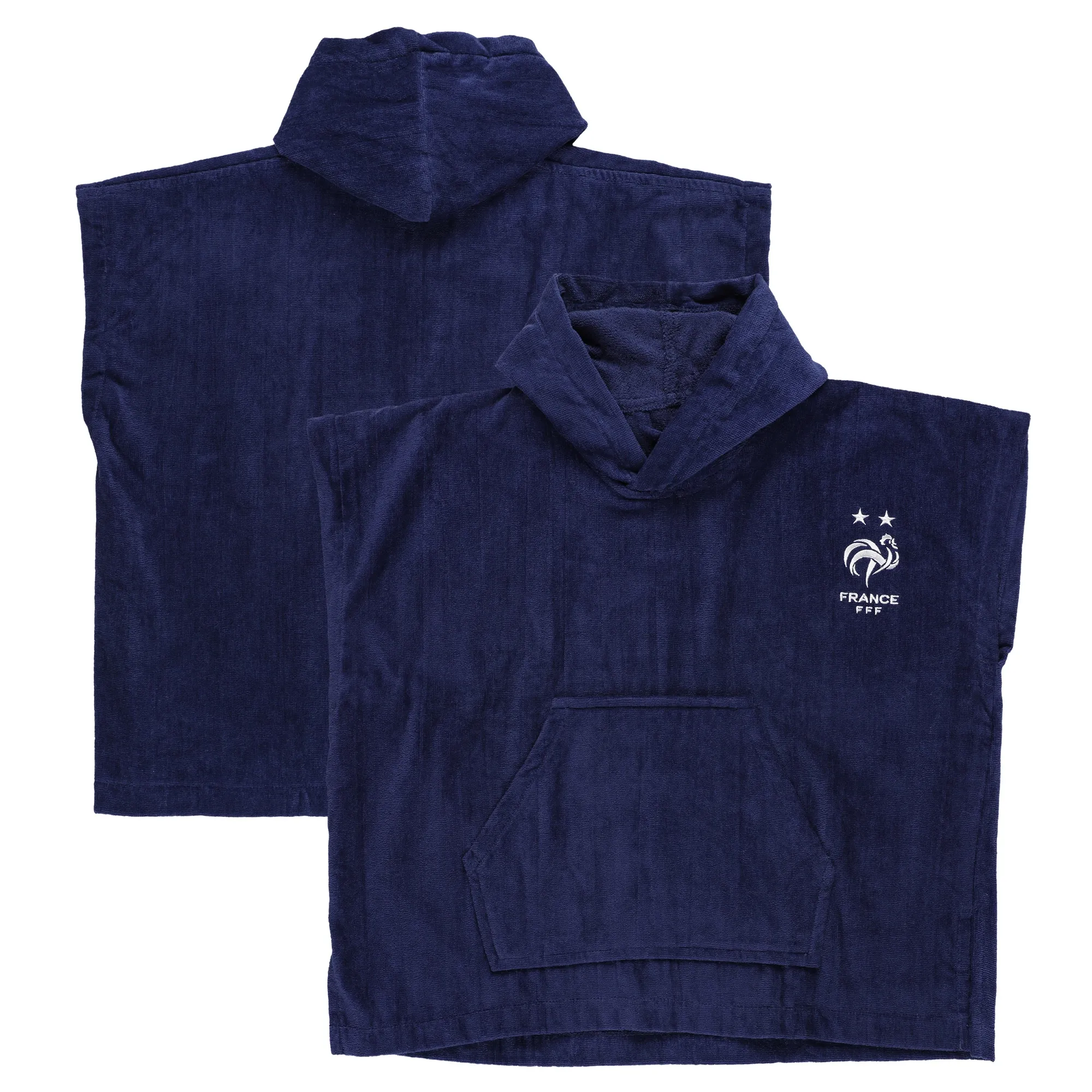 France Poncho - Blue - Kids